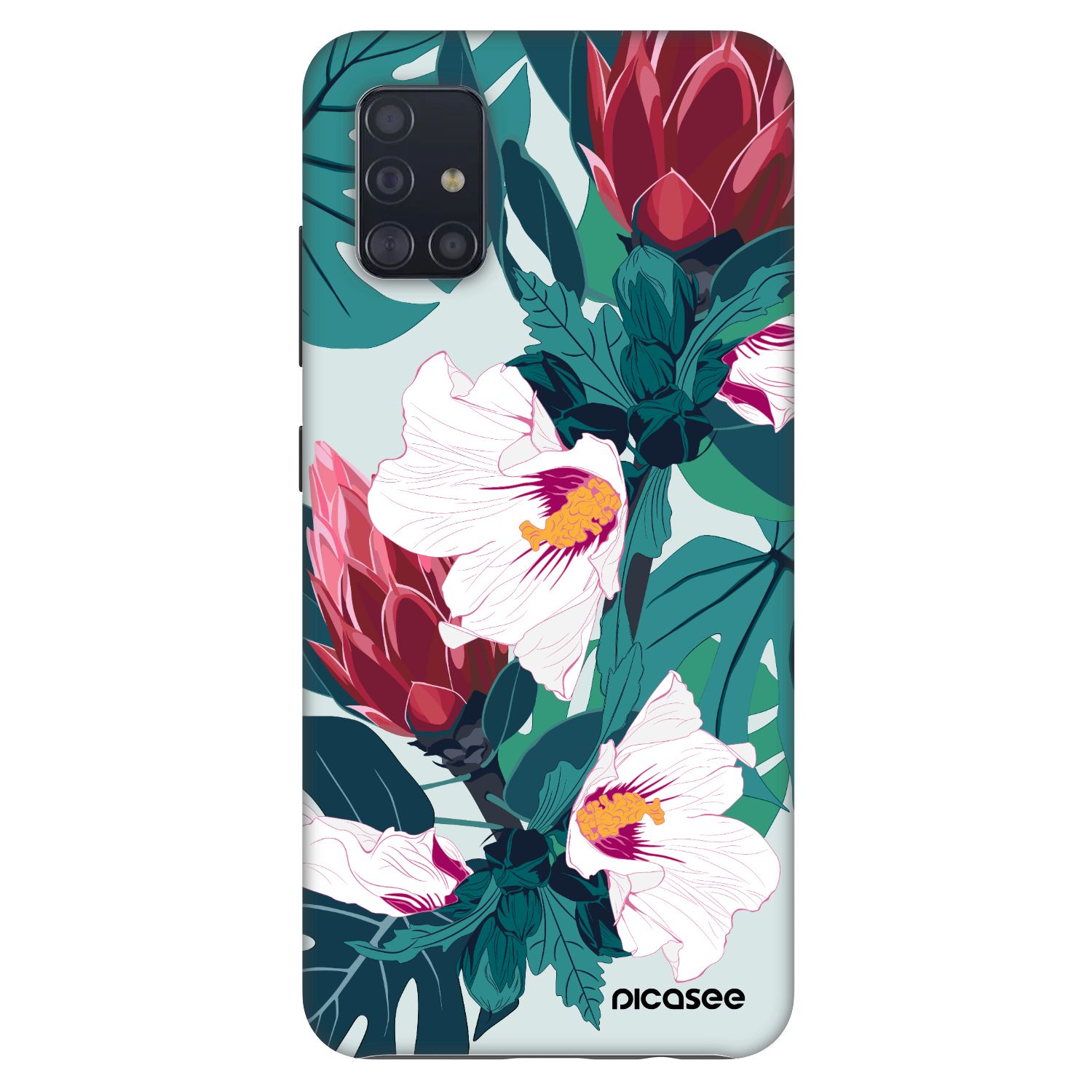 Picasee Fashion Case für Samsung Galaxy A51 A515F - Rhododendron