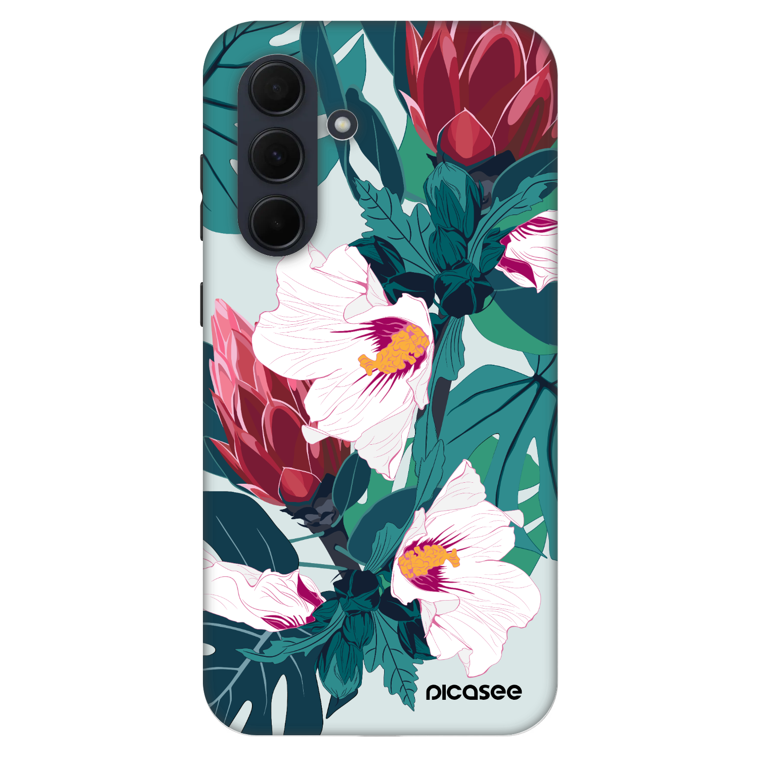 Picasee Fashion Case für Samsung Galaxy A35 5G A356B - Rhododendron