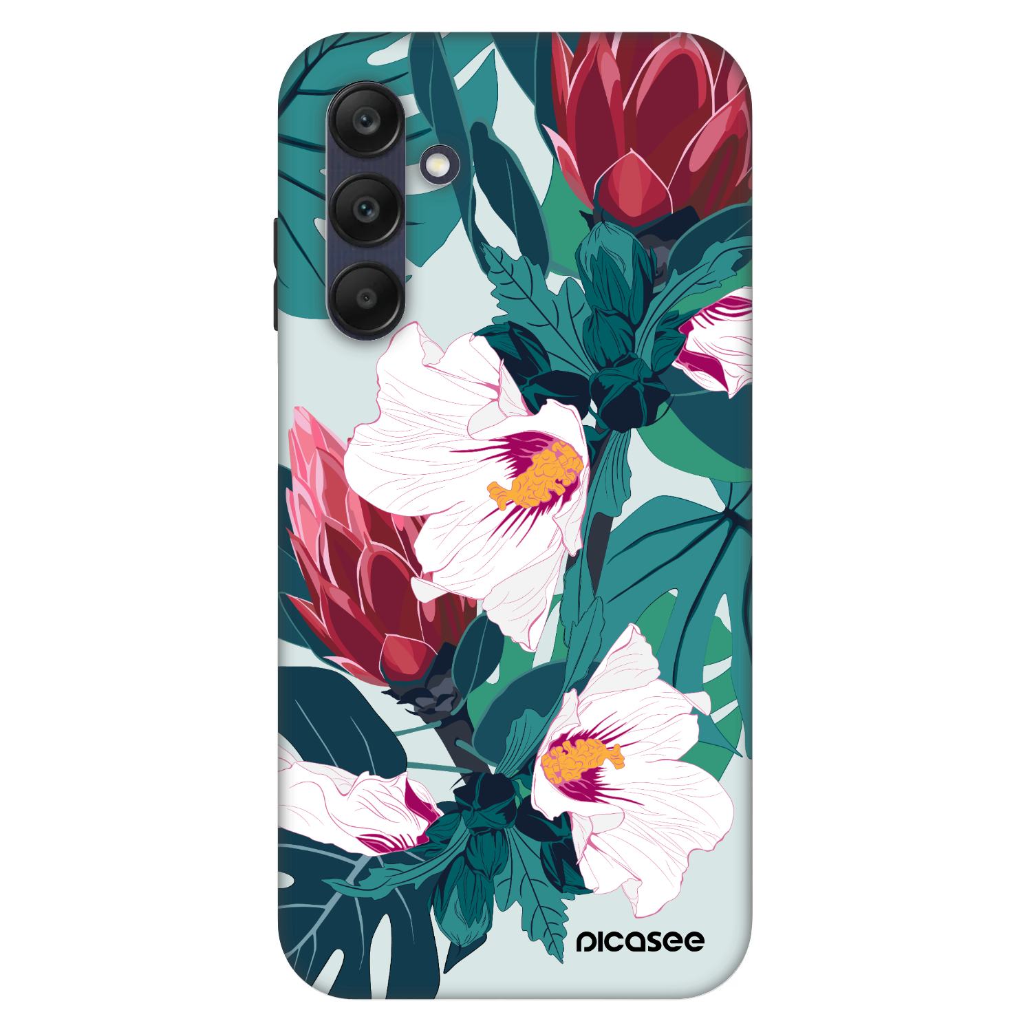 Picasee Fashion Case für Samsung Galaxy A25 A256B 5G - Rhododendron