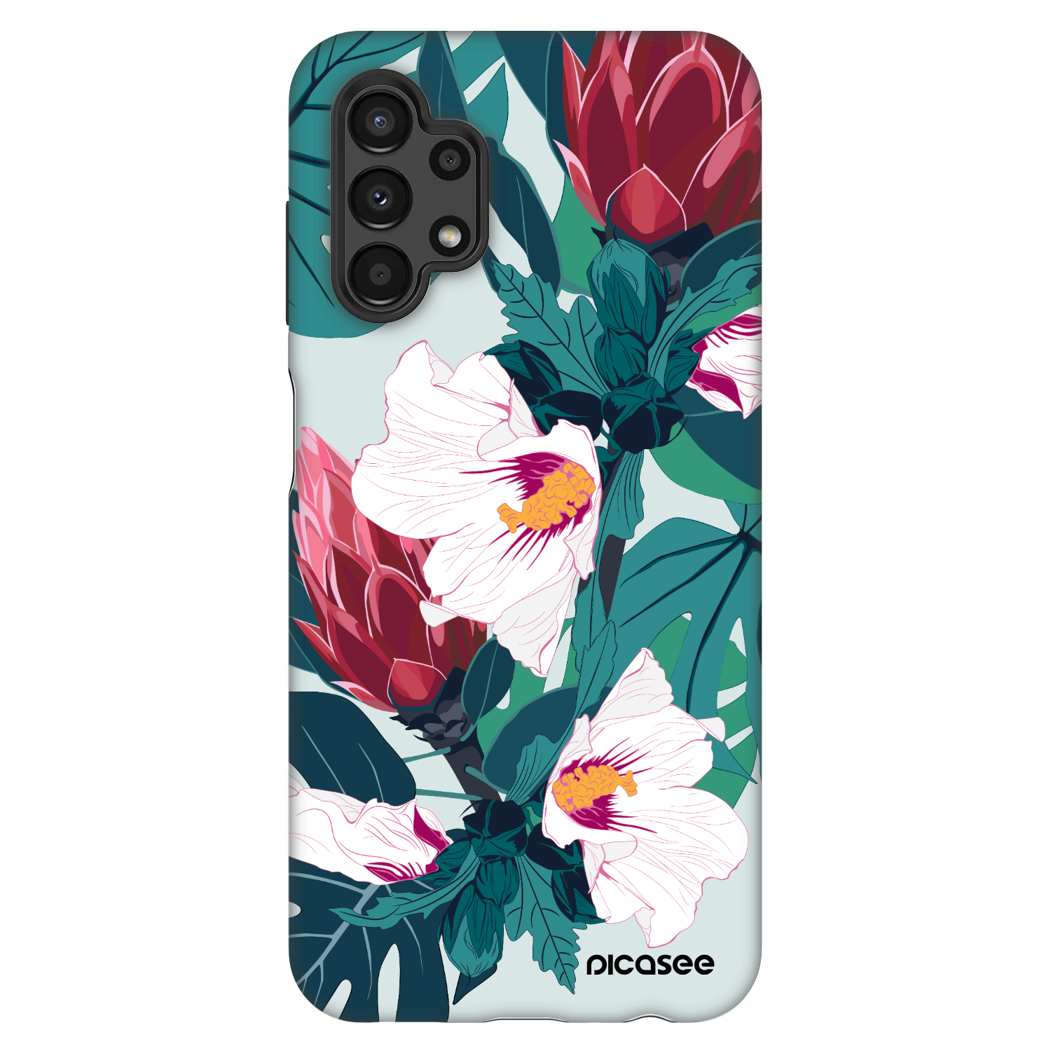 Picasee Fashion Case für Samsung Galaxy A13 4G A135 - Rhododendron