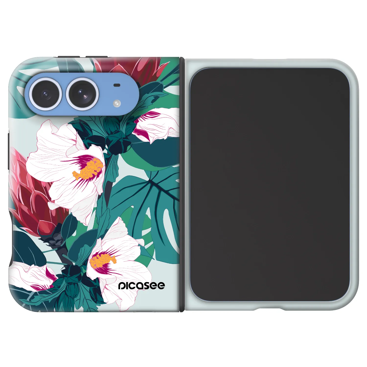 Picasee Fashion Case MagSafe für Apple iPhone Duo - Rhododendron