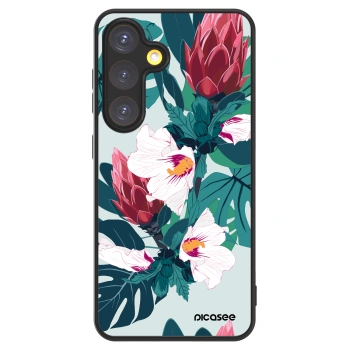 Picasee ULTIMATE CASE PowerShare für Samsung Galaxy S24 S921B 5G - Rhododendron