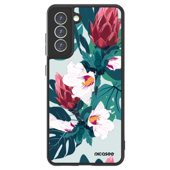 Picasee ULTIMATE CASE PowerShare für Samsung Galaxy S21 FE 5G - Rhododendron