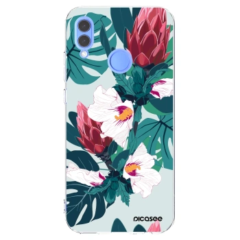 Picasee Huawei P Smart 2019 Hülle - Transparentes Silikon - Rhododendron