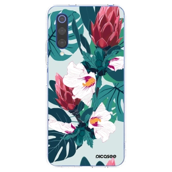 Picasee Xiaomi Mi 9 SE Hülle - Transparentes Silikon - Rhododendron