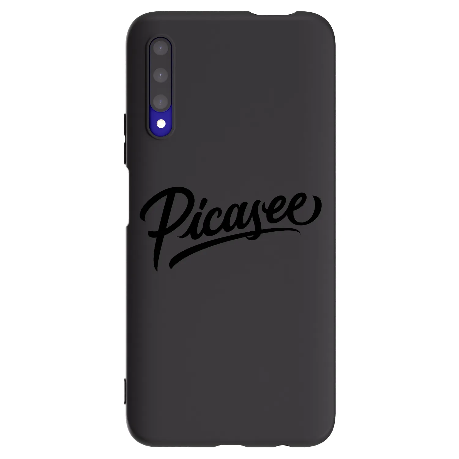 Picasee Honor 9X Pro Hülle - Schwarzes Silikon - Picasee - old logo - black