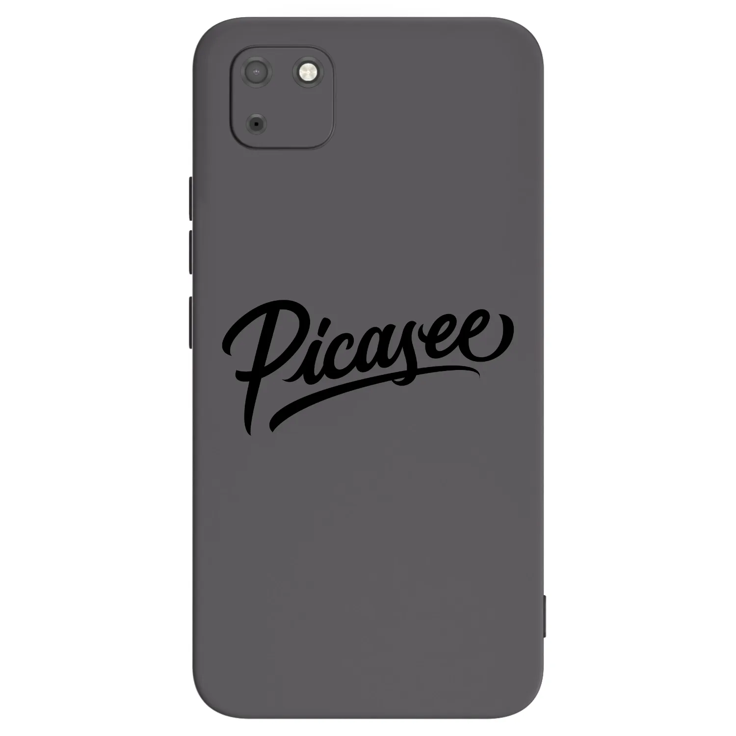 Picasee Huawei Y5P Hülle - Schwarzes Silikon - Picasee - old logo - black