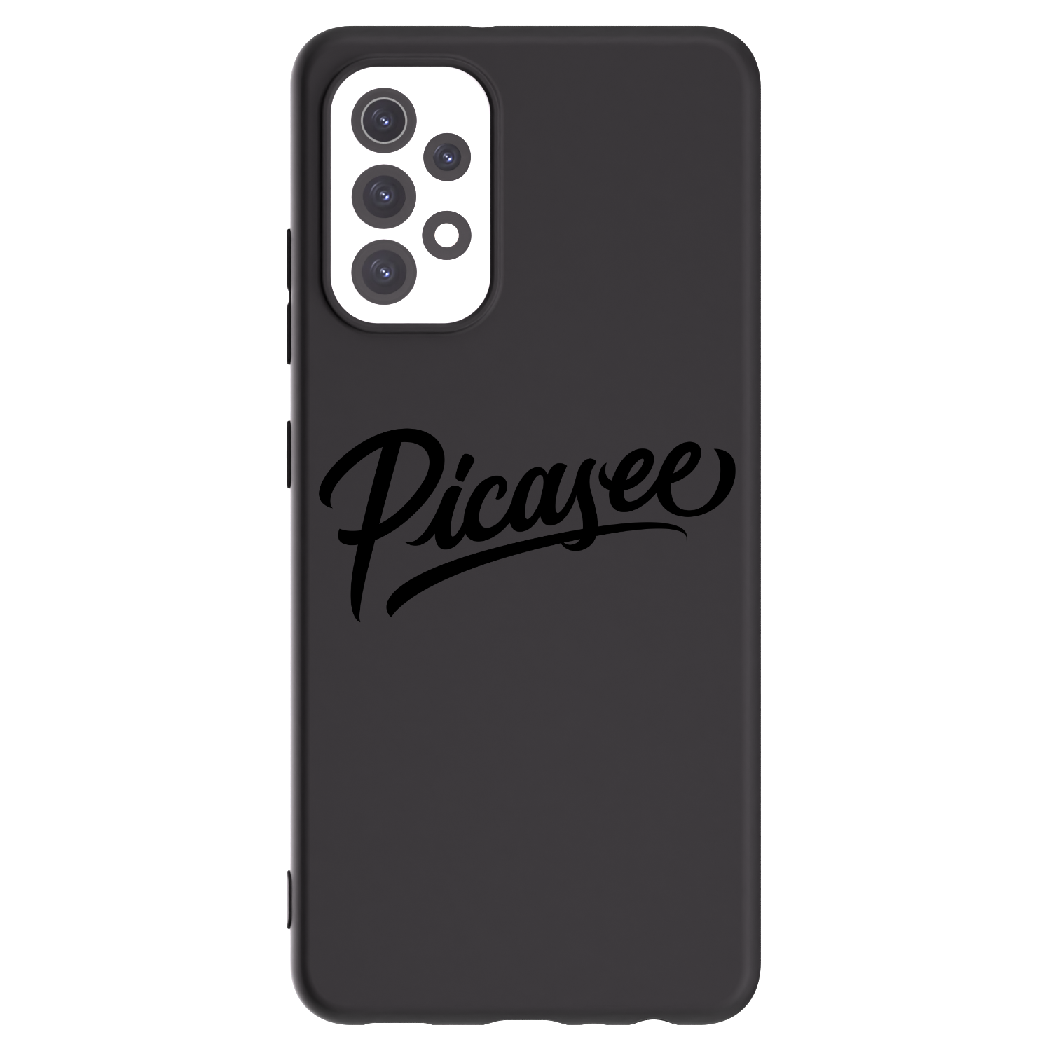 Picasee Samsung Galaxy A32 5G A326B Hülle - Schwarzes Silikon - Picasee - old logo - black