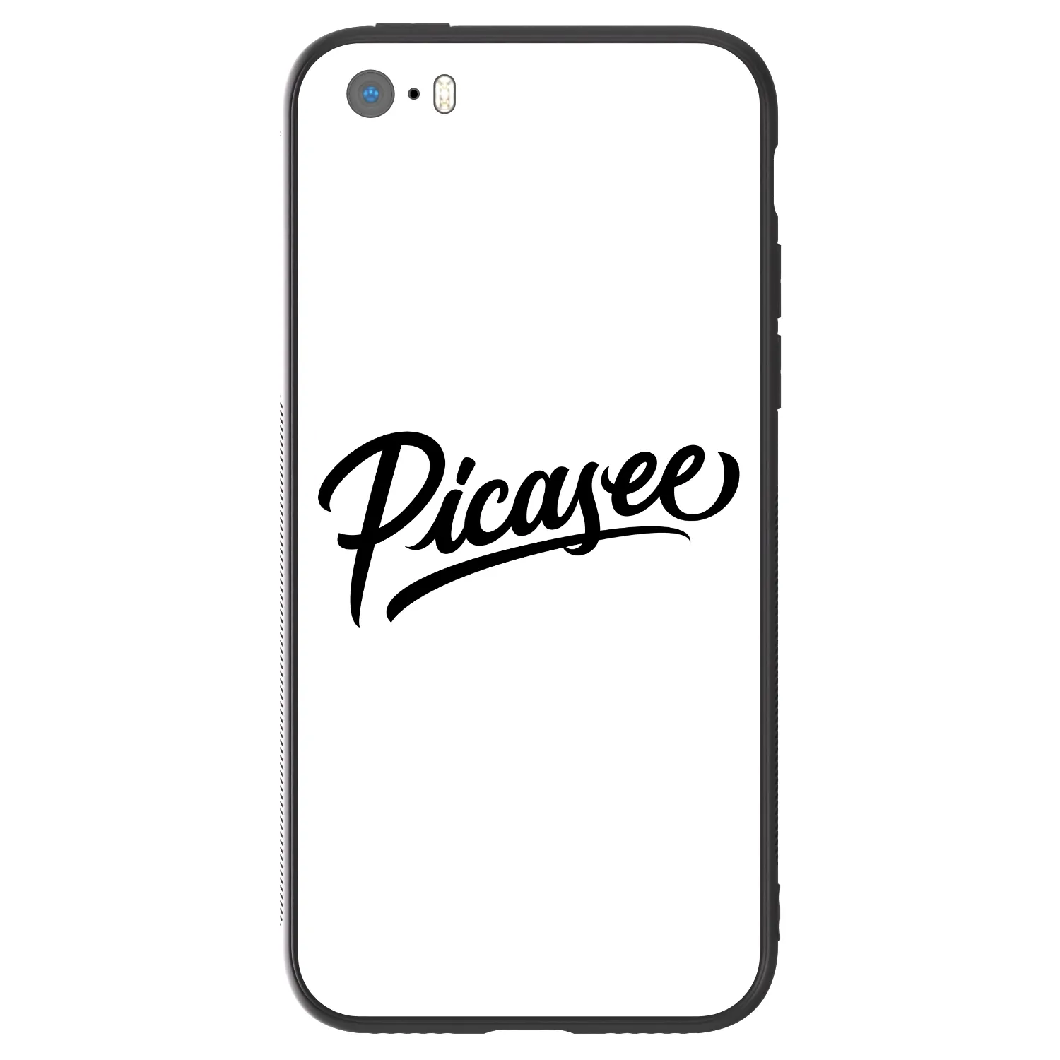 Picasee ULTIMATE CASE für Apple iPhone 5/5S/SE - Picasee - old logo - black