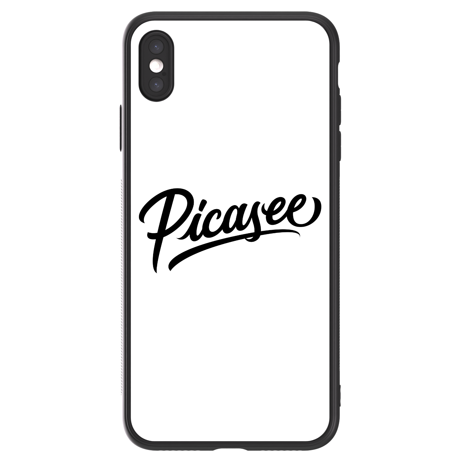 Picasee ULTIMATE CASE für Apple iPhone XS Max - Picasee - old logo - black