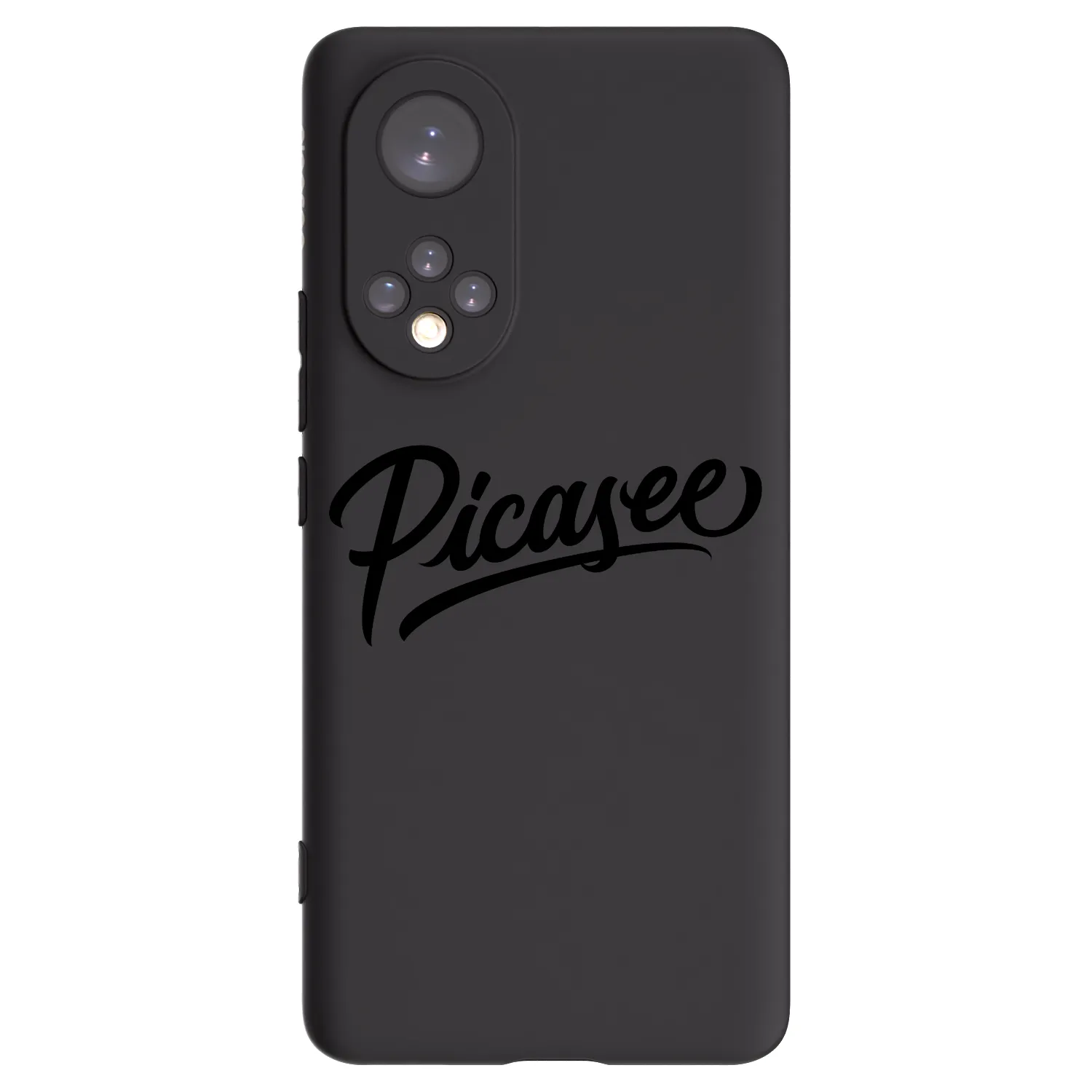 Picasee Honor 50 5G Hülle - Schwarzes Silikon - Picasee - old logo - black
