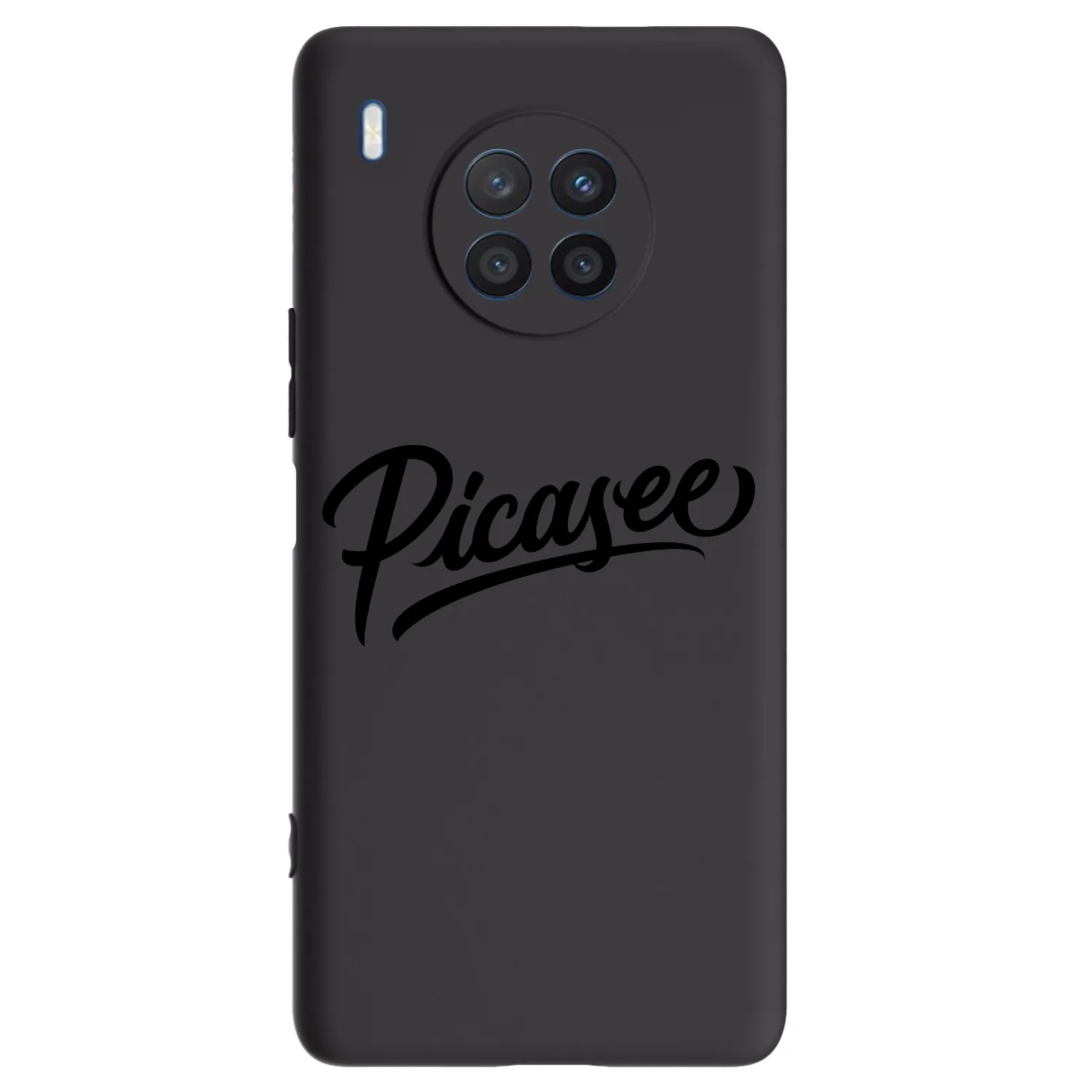 Picasee Honor 50 Lite Hülle - Schwarzes Silikon - Picasee - old logo - black
