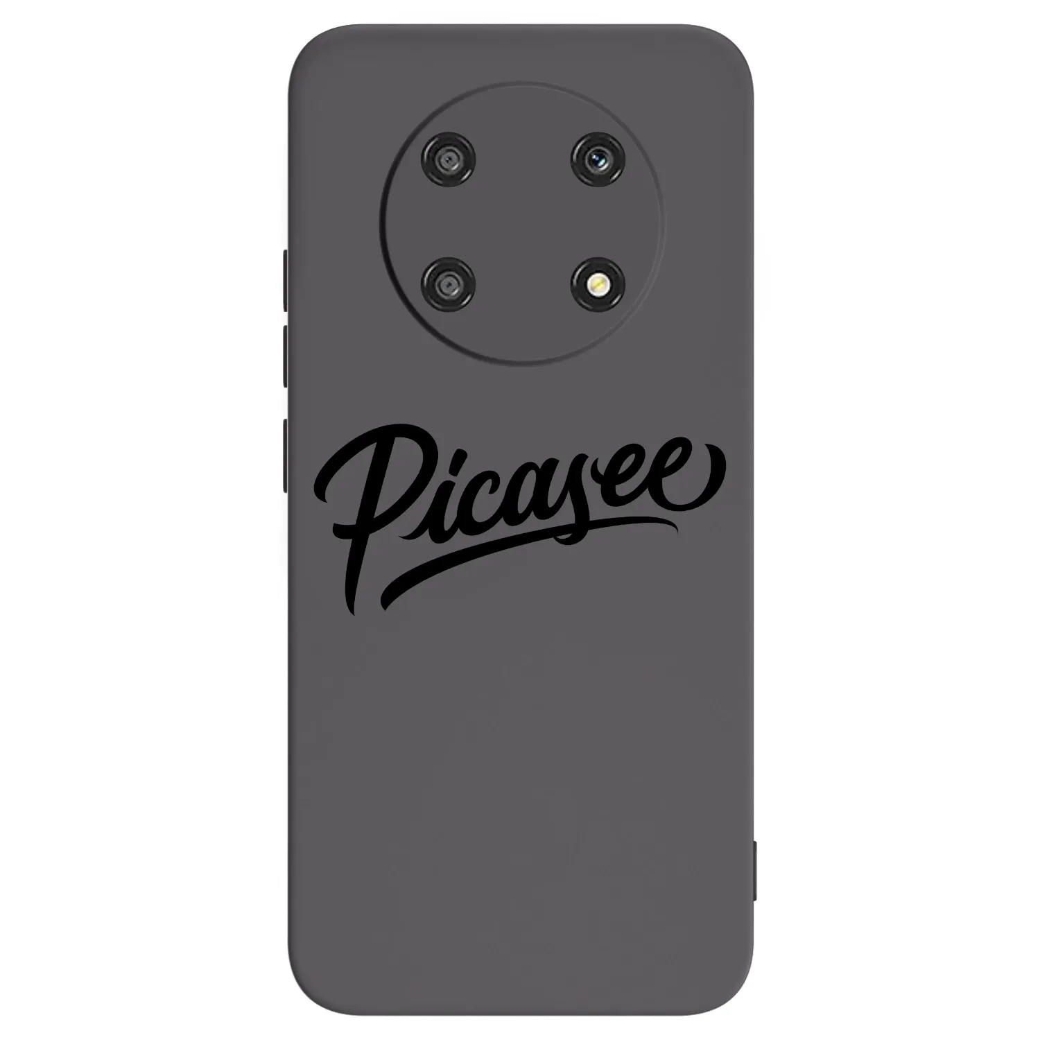 Picasee Honor Magic4 Lite 5G Hülle - Schwarzes Silikon - Picasee - old logo - black