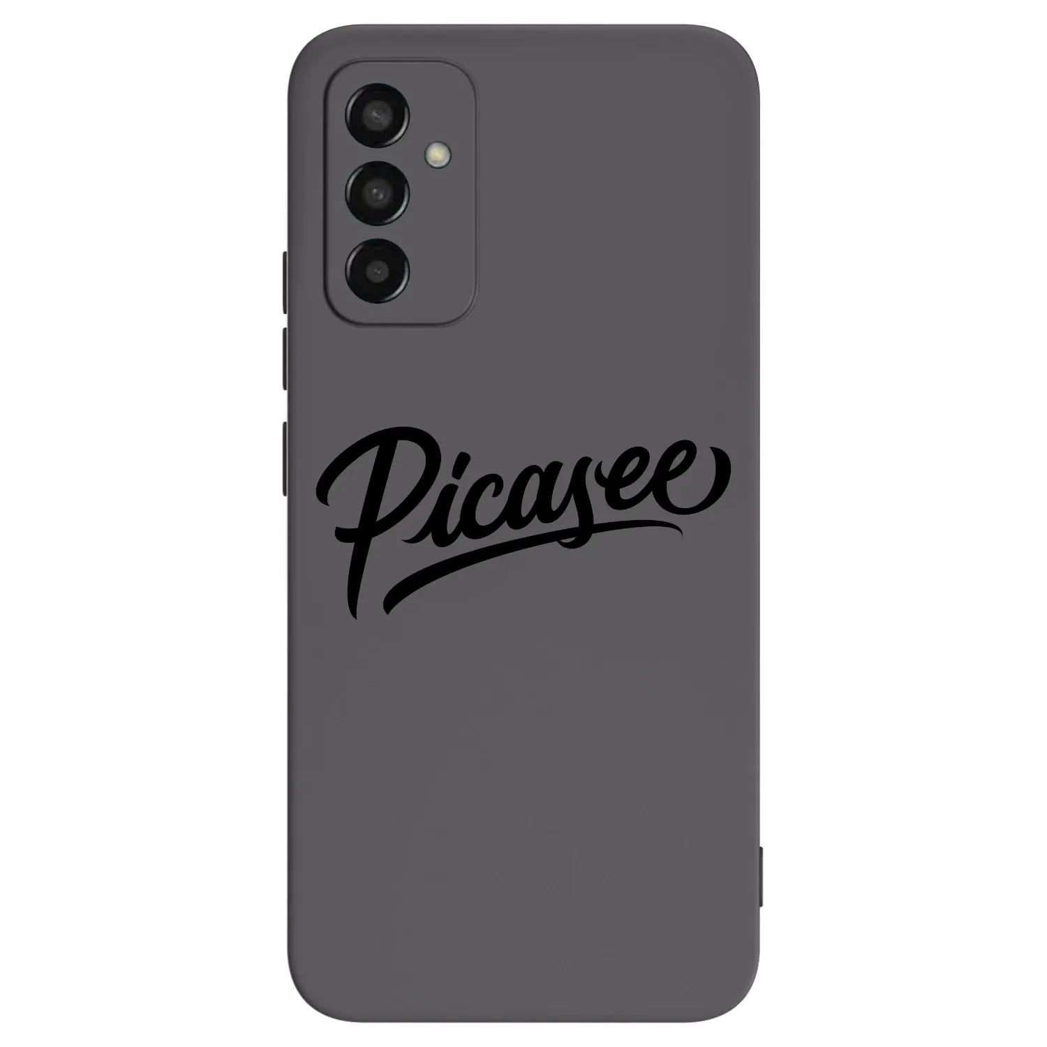 Picasee Samsung Galaxy M13 M135F Hülle - Schwarzes Silikon - Picasee - old logo - black
