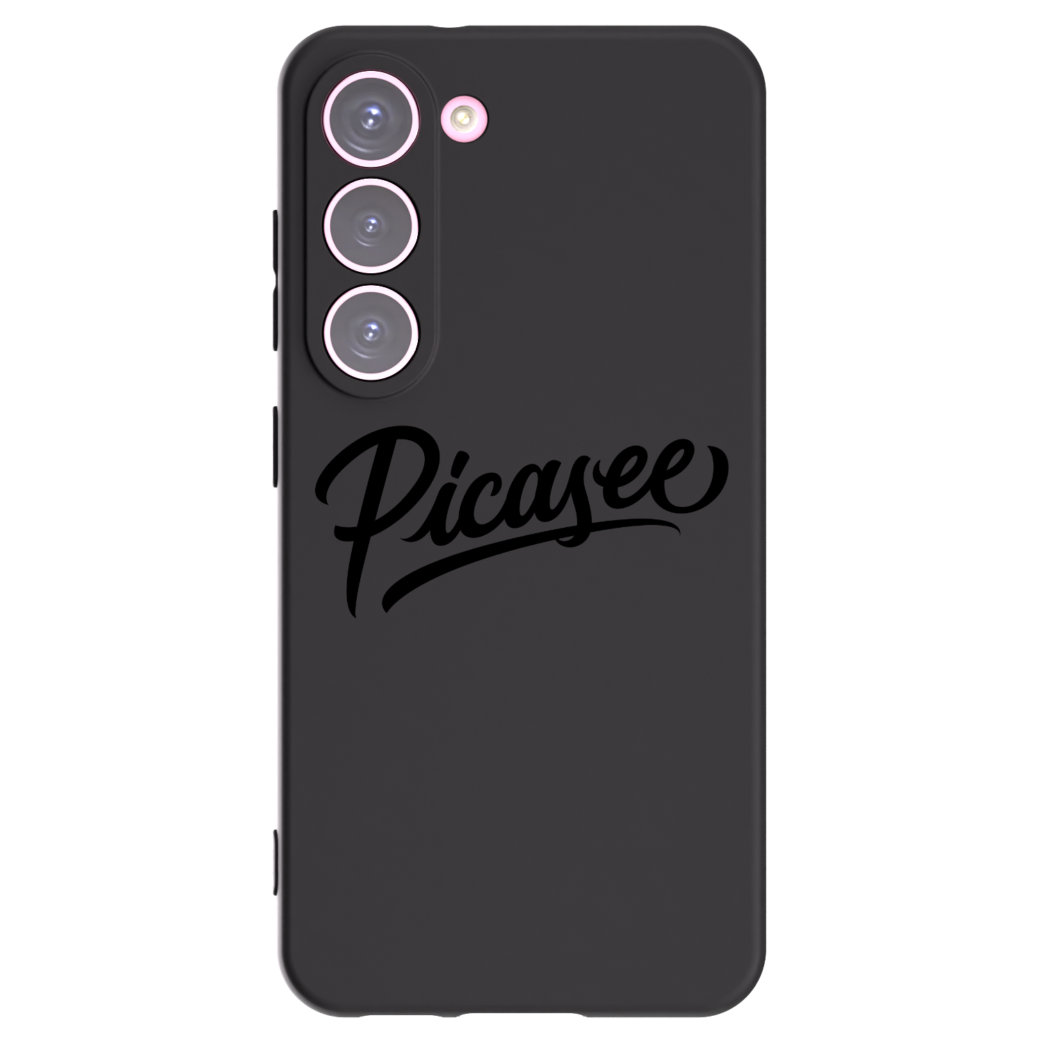 Picasee Samsung Galaxy S23 5G Hülle - Schwarzes Silikon - Picasee - old logo - black