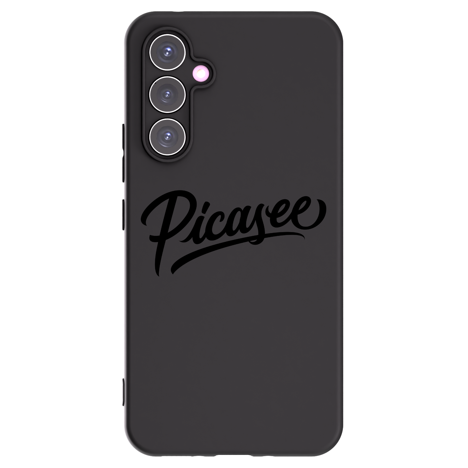 Picasee Samsung Galaxy A54 5G A546B Hülle - Schwarzes Silikon - Picasee - old logo - black