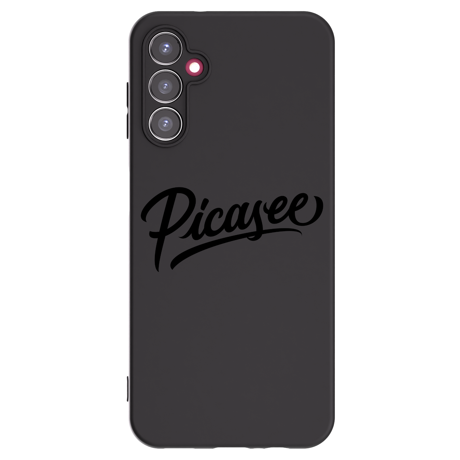 Picasee Samsung Galaxy A14 5G A146P Hülle - Schwarzes Silikon - Picasee - old logo - black