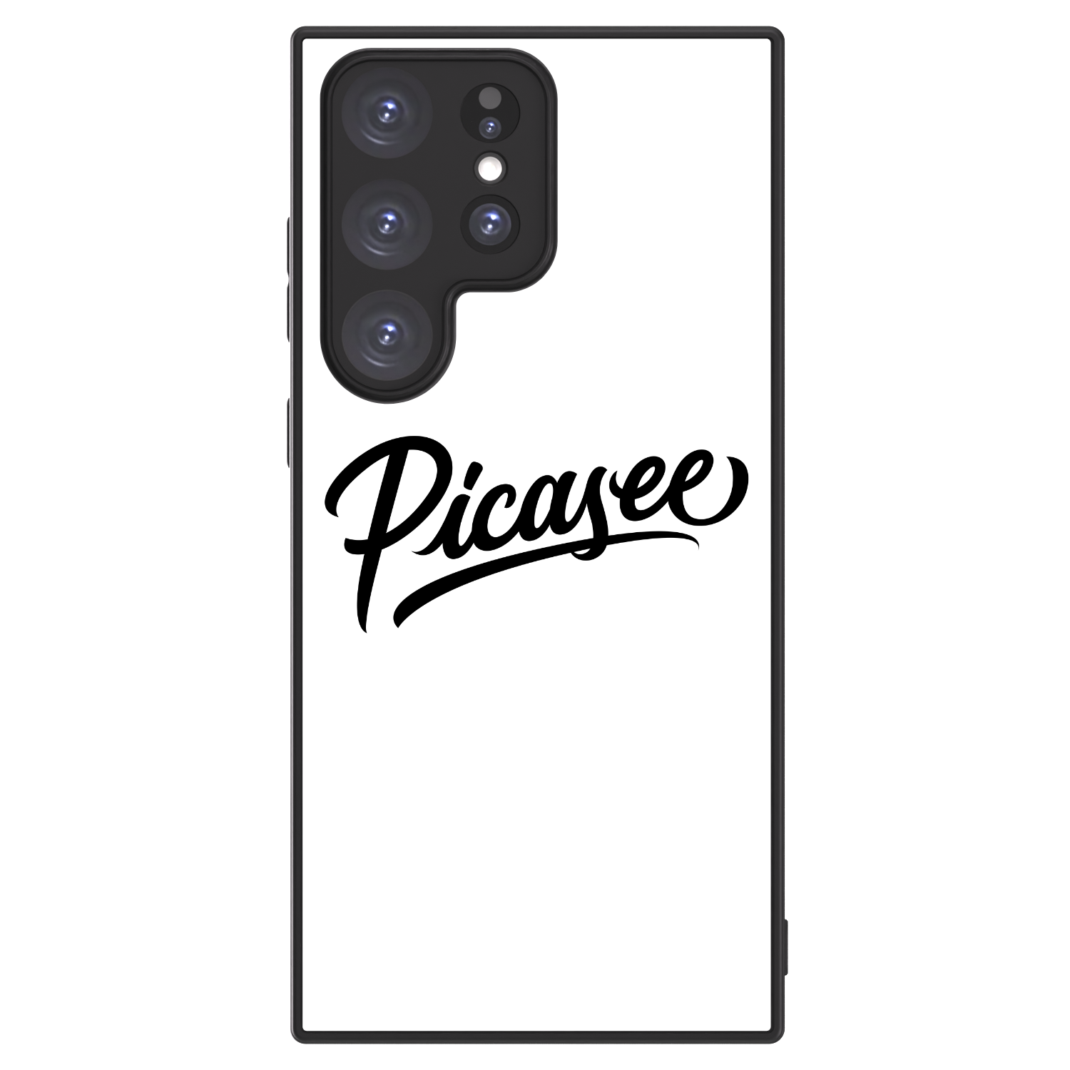 Picasee ULTIMATE CASE PowerShare für Samsung Galaxy S23 Ultra 5G - Picasee - old logo - black
