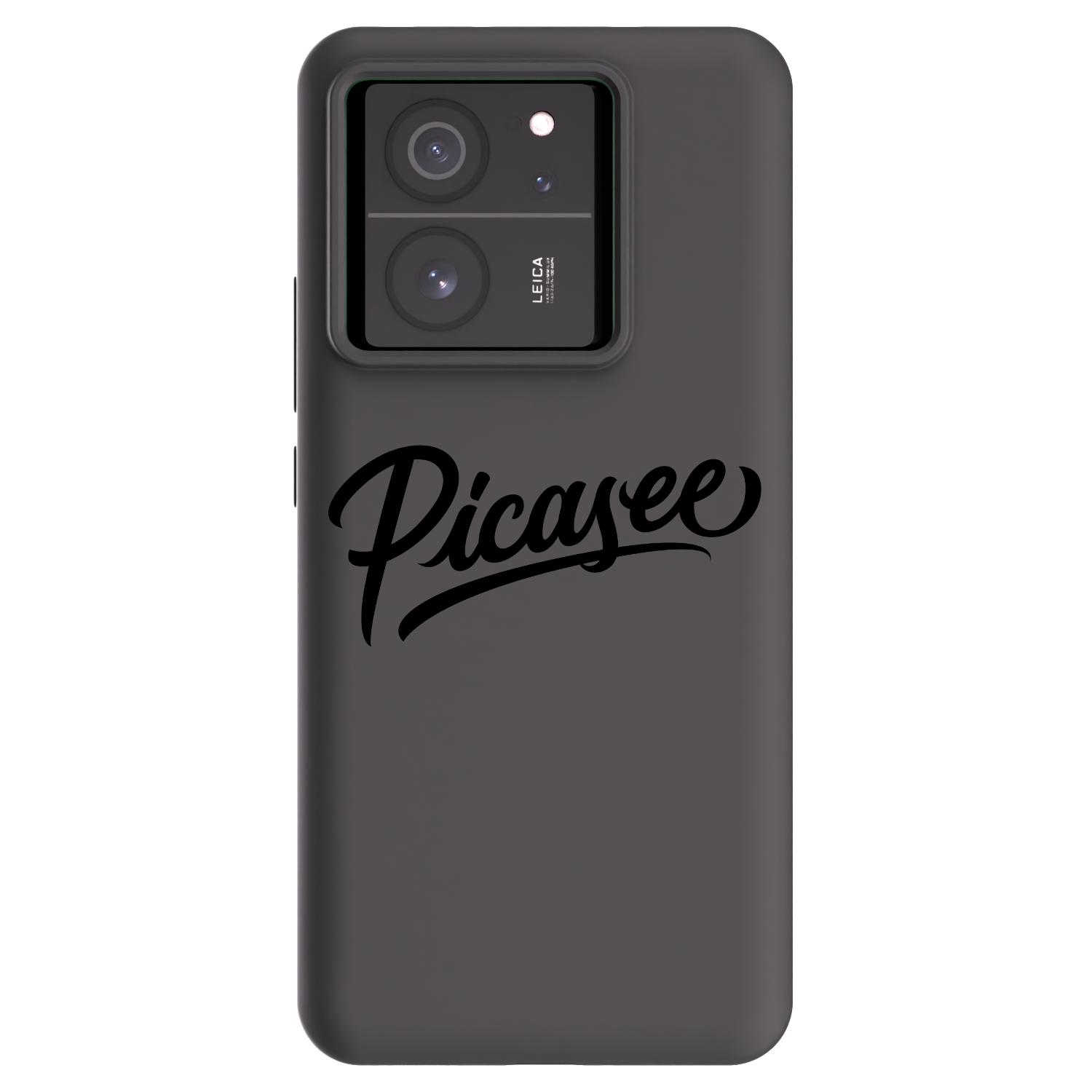 Picasee Xiaomi 13T Hülle - Schwarzes Silikon - Picasee - old logo - black