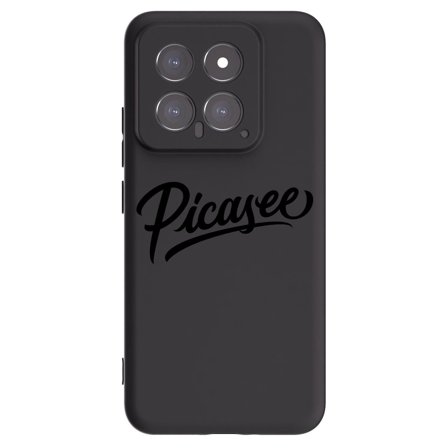 Picasee Xiaomi 14 Hülle - Schwarzes Silikon - Picasee - old logo - black