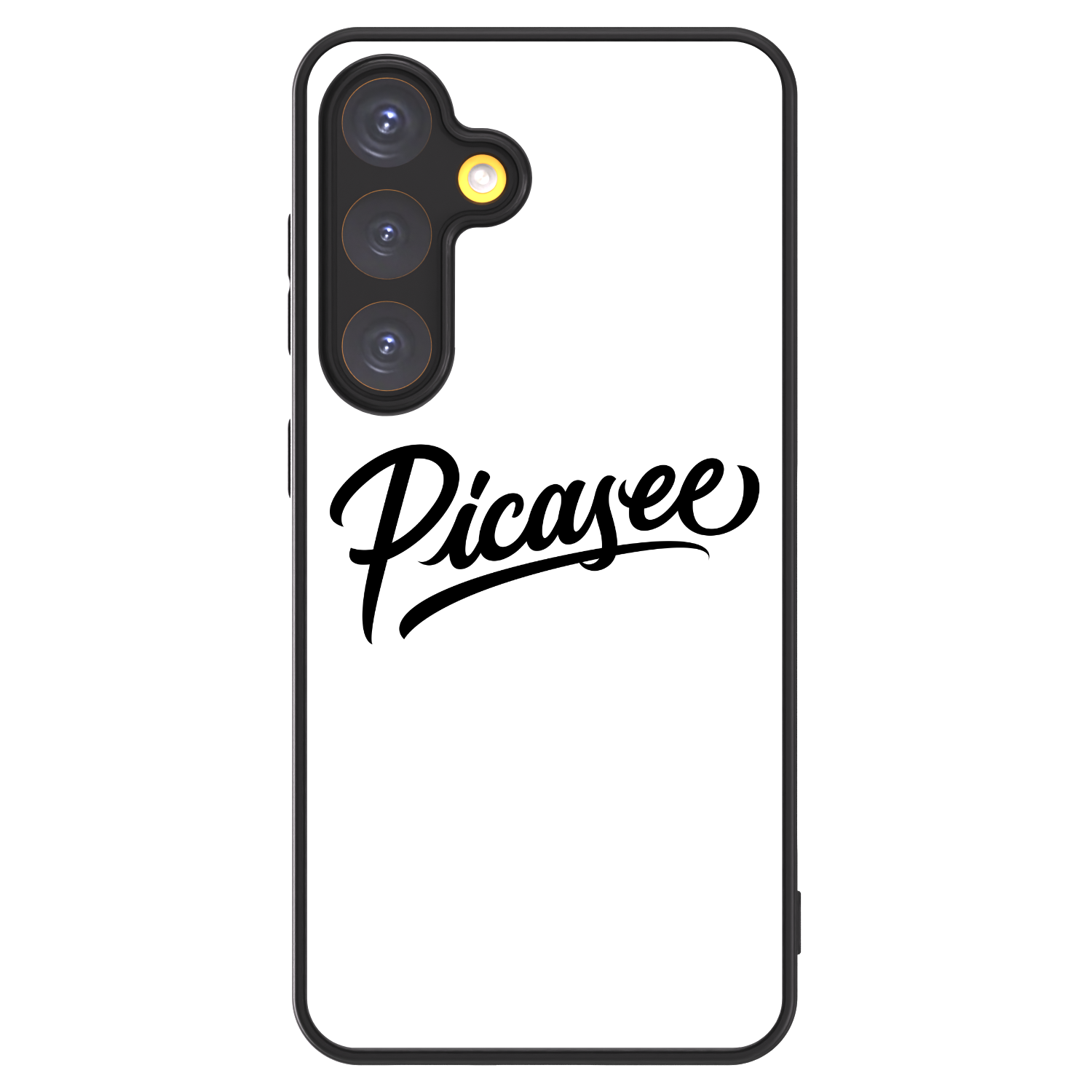 Picasee ULTIMATE CASE PowerShare für Samsung Galaxy S24 S921B 5G - Picasee - old logo - black