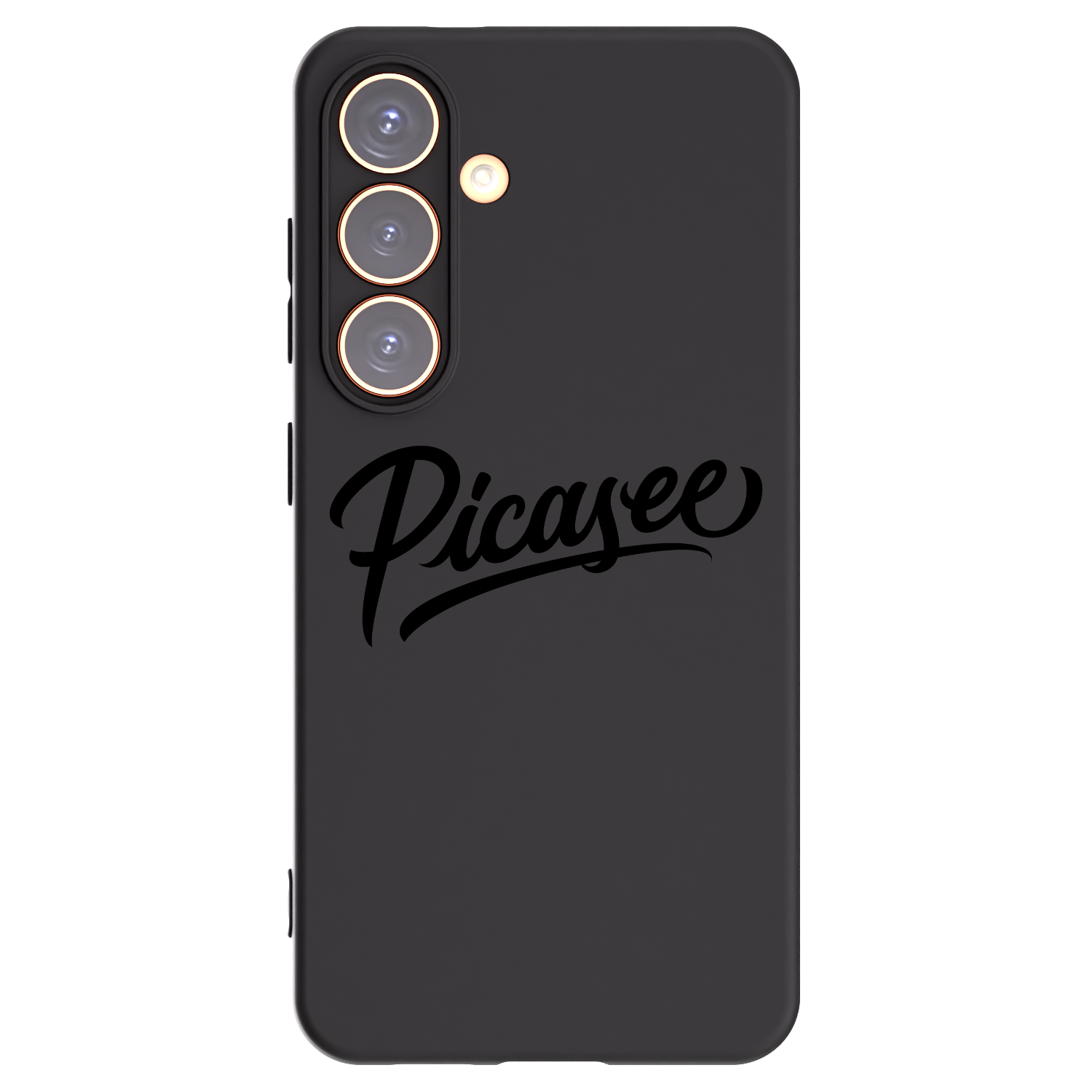 Picasee Samsung Galaxy S24 S921B 5G Hülle - Schwarzes Silikon - Picasee - old logo - black