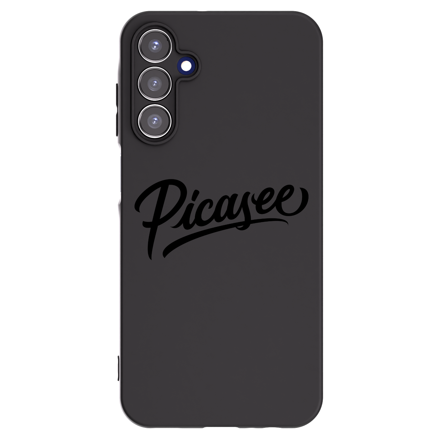 Picasee Samsung Galaxy A15 A155F 4G Hülle - Schwarzes Silikon - Picasee - old logo - black