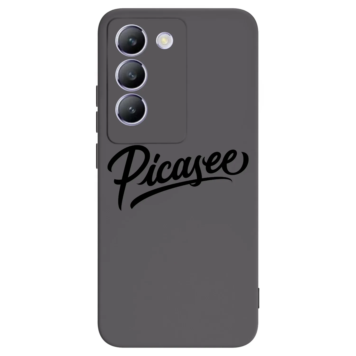 Picasee Vivo V40 SE 5G Hülle - Schwarzes Silikon - Picasee - old logo - black