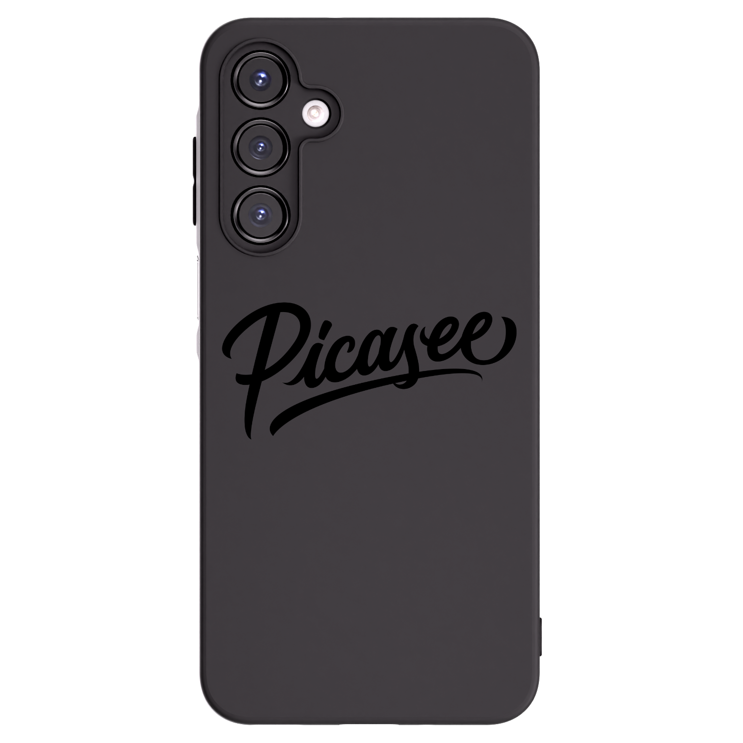 Picasee Samsung Galaxy A16 5G Hülle - Schwarzes Silikon - Picasee - old logo - black