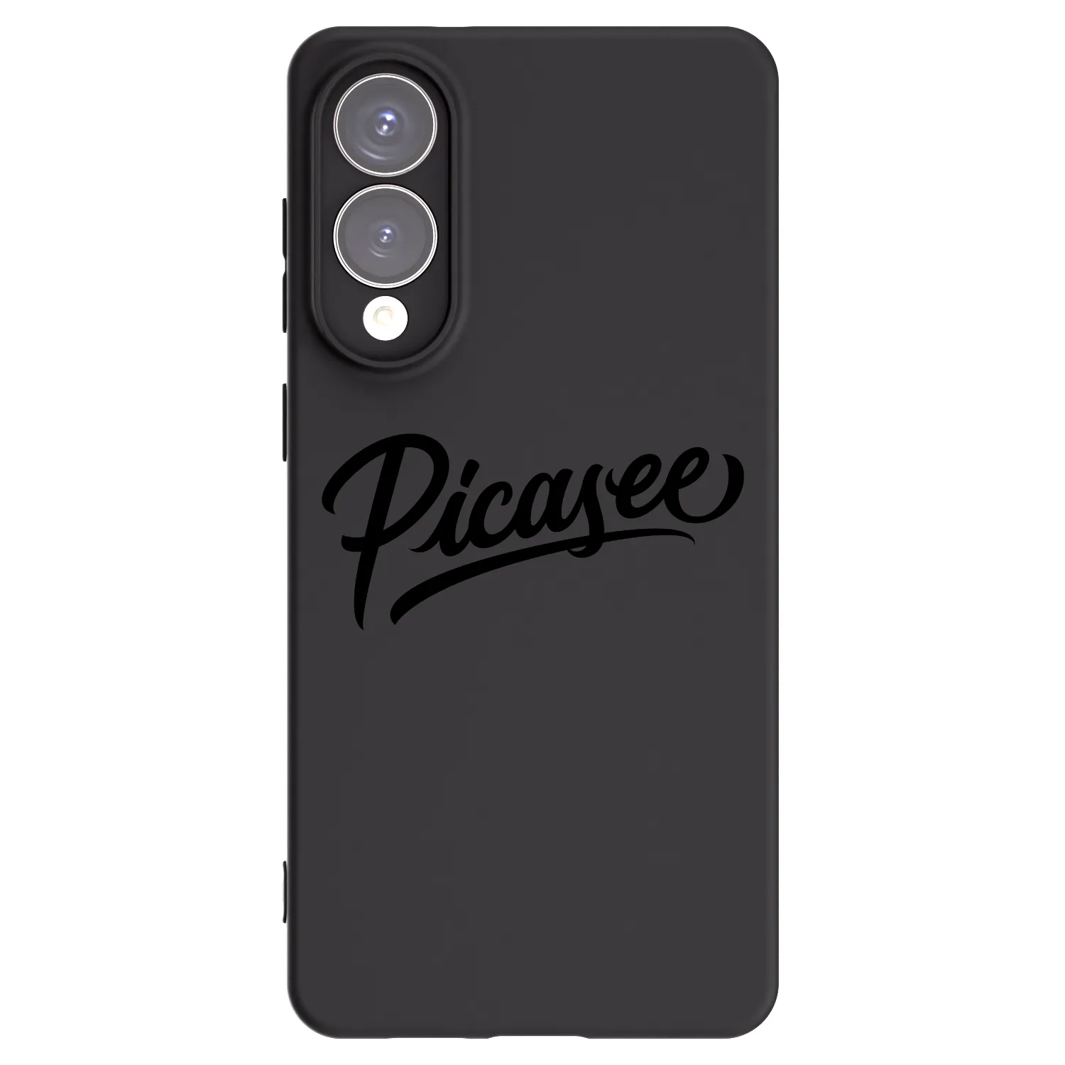 Picasee Samsung Galaxy S25 Edge 5G Hülle - Schwarzes Silikon - Picasee - old logo - black