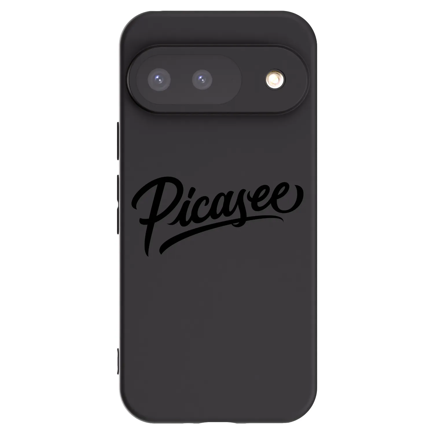 Picasee Google Pixel 9 Hülle - Schwarzes Silikon - Picasee - old logo - black
