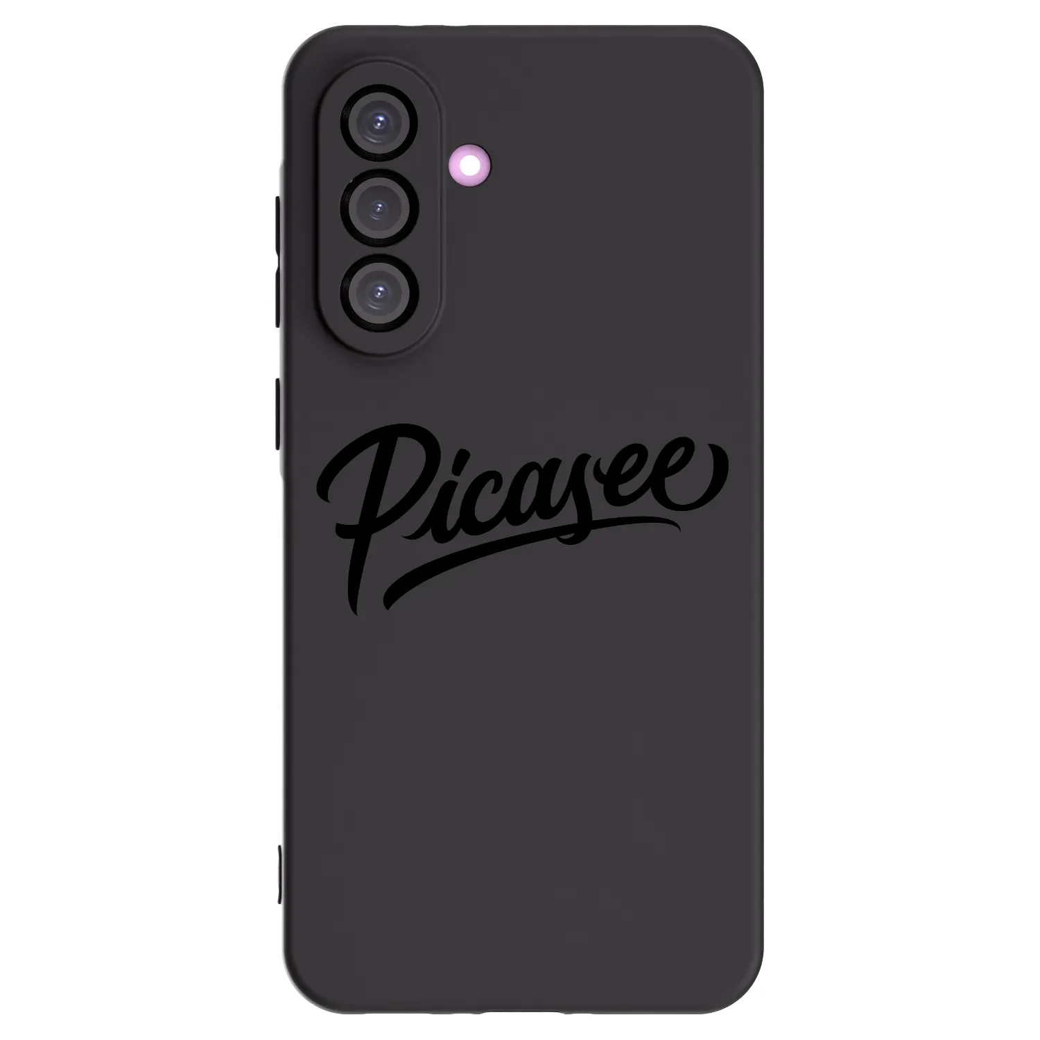 Picasee Samsung Galaxy A56 5G A566B Hülle - Schwarzes Silikon - Picasee - old logo - black