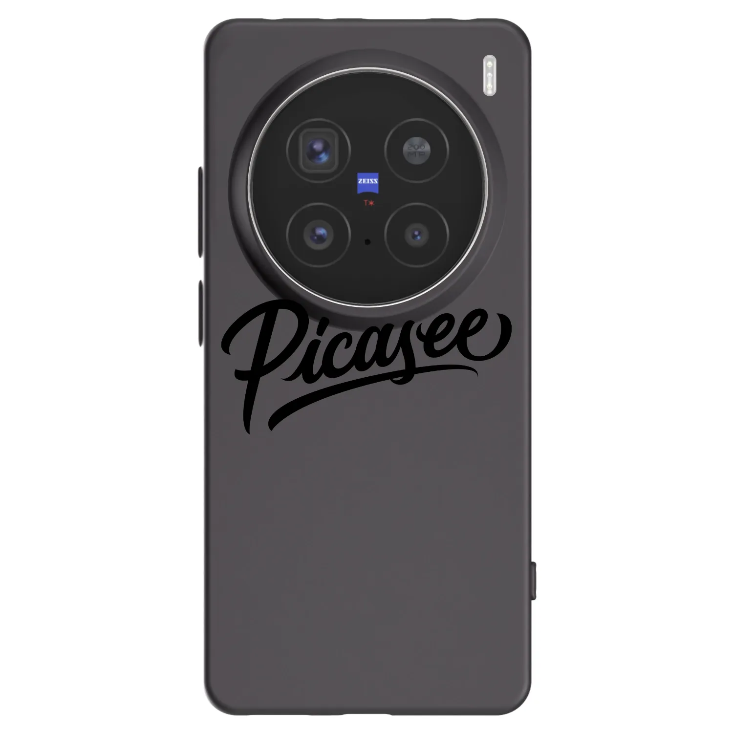 Picasee Vivo X200 Pro Hülle - Schwarzes Silikon - Picasee - old logo - black