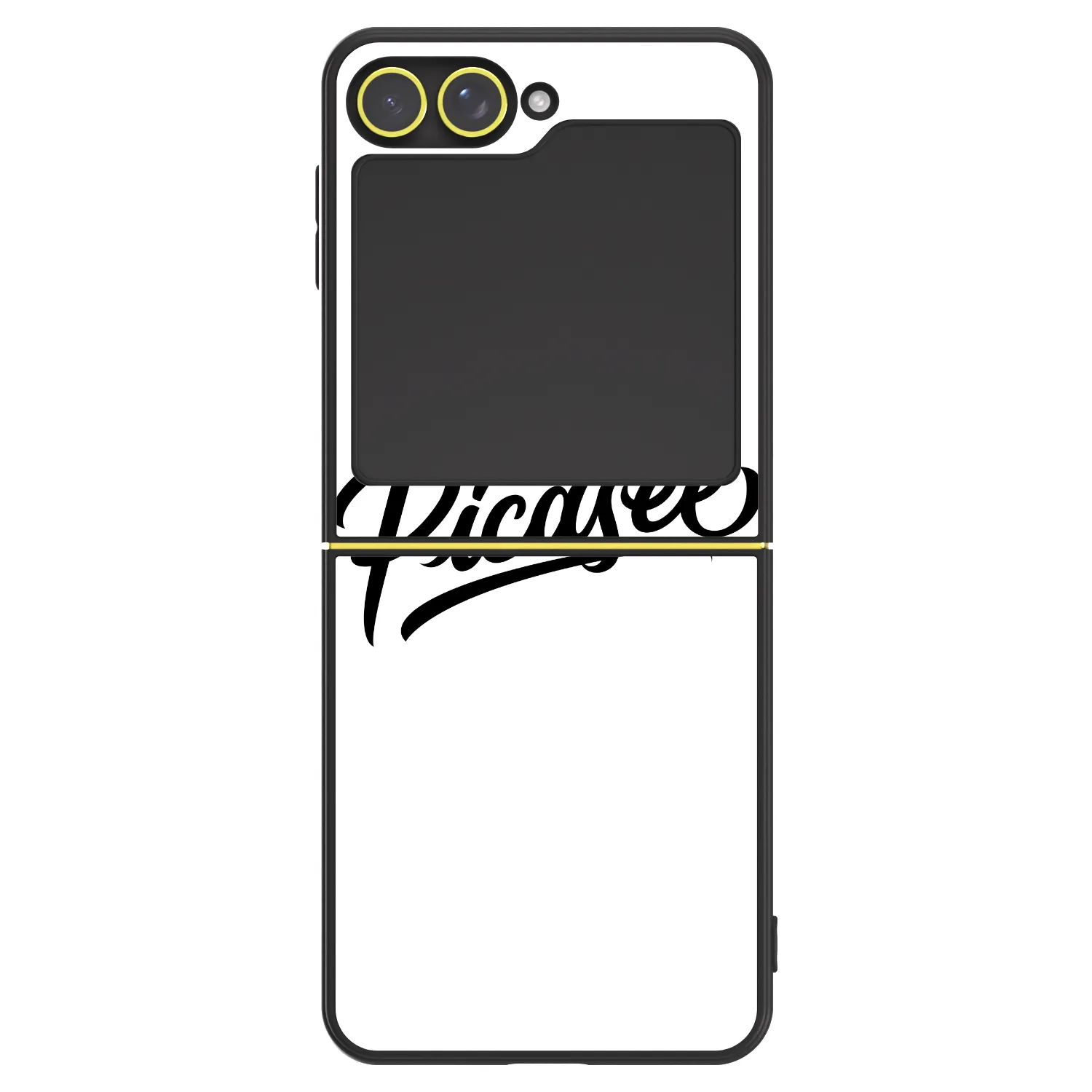 Picasee ULTIMATE CASE für Samsung Galaxy Z Flip5 5G - Picasee - old logo - black