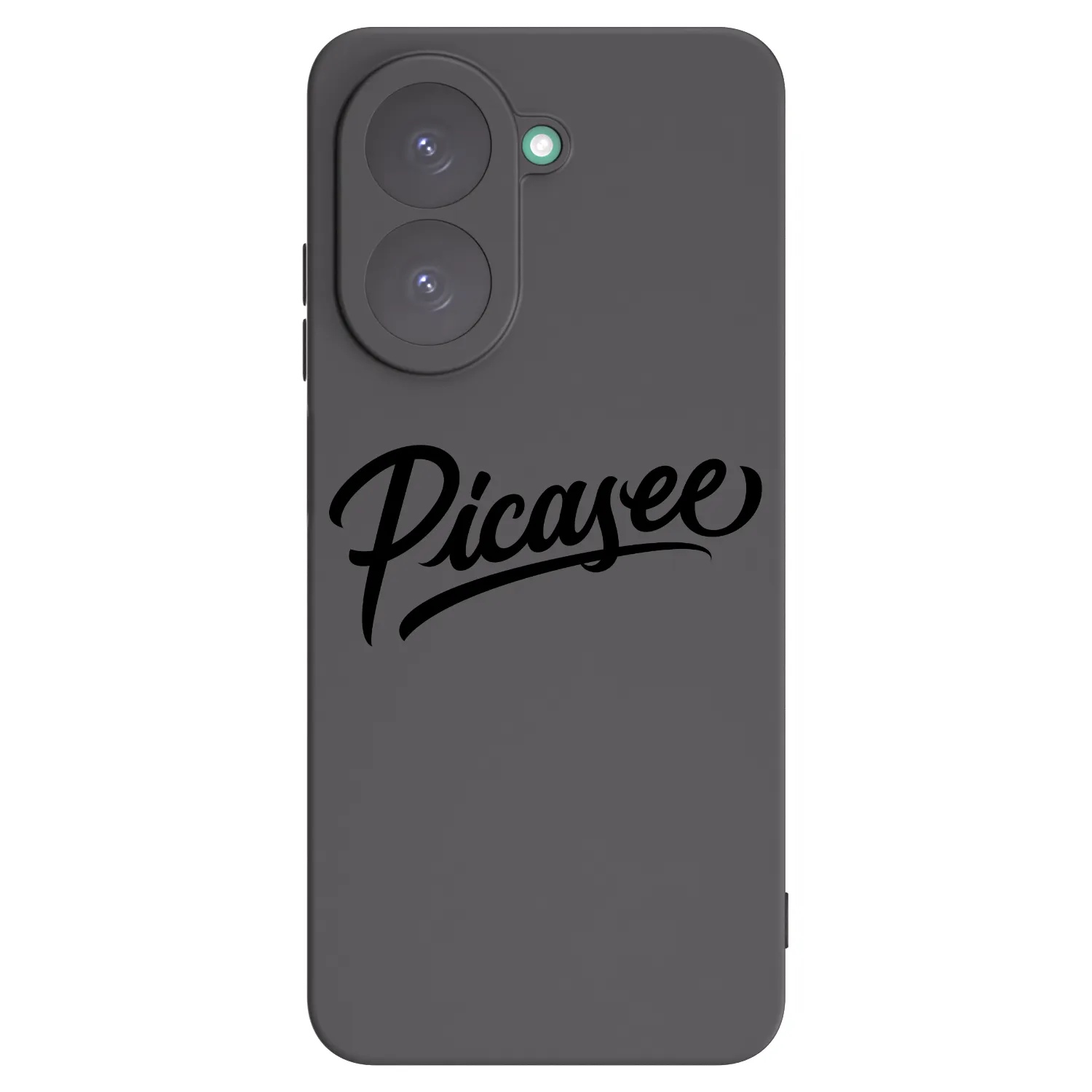 Picasee Xiaomi Redmi A5 Hülle - Schwarzes Silikon - Picasee - old logo - black