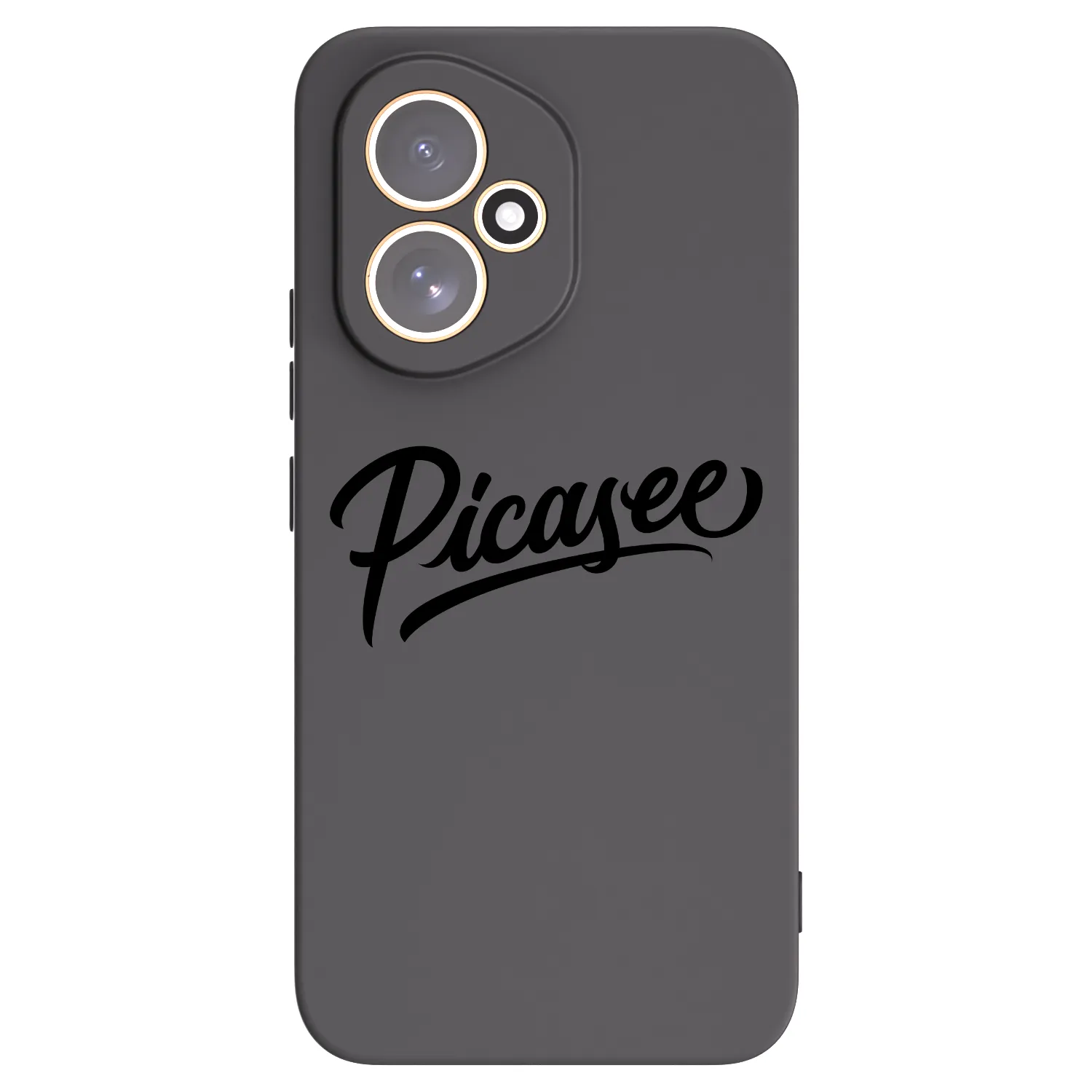 Picasee Honor 400 5G Hülle - Schwarzes Silikon - Picasee - old logo - black