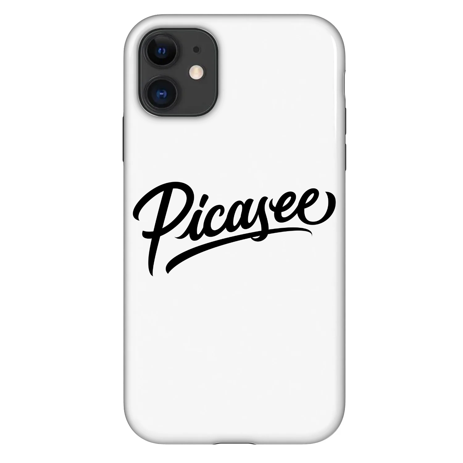 Picasee Fashion Case für Apple iPhone 11 - Picasee - old logo - black