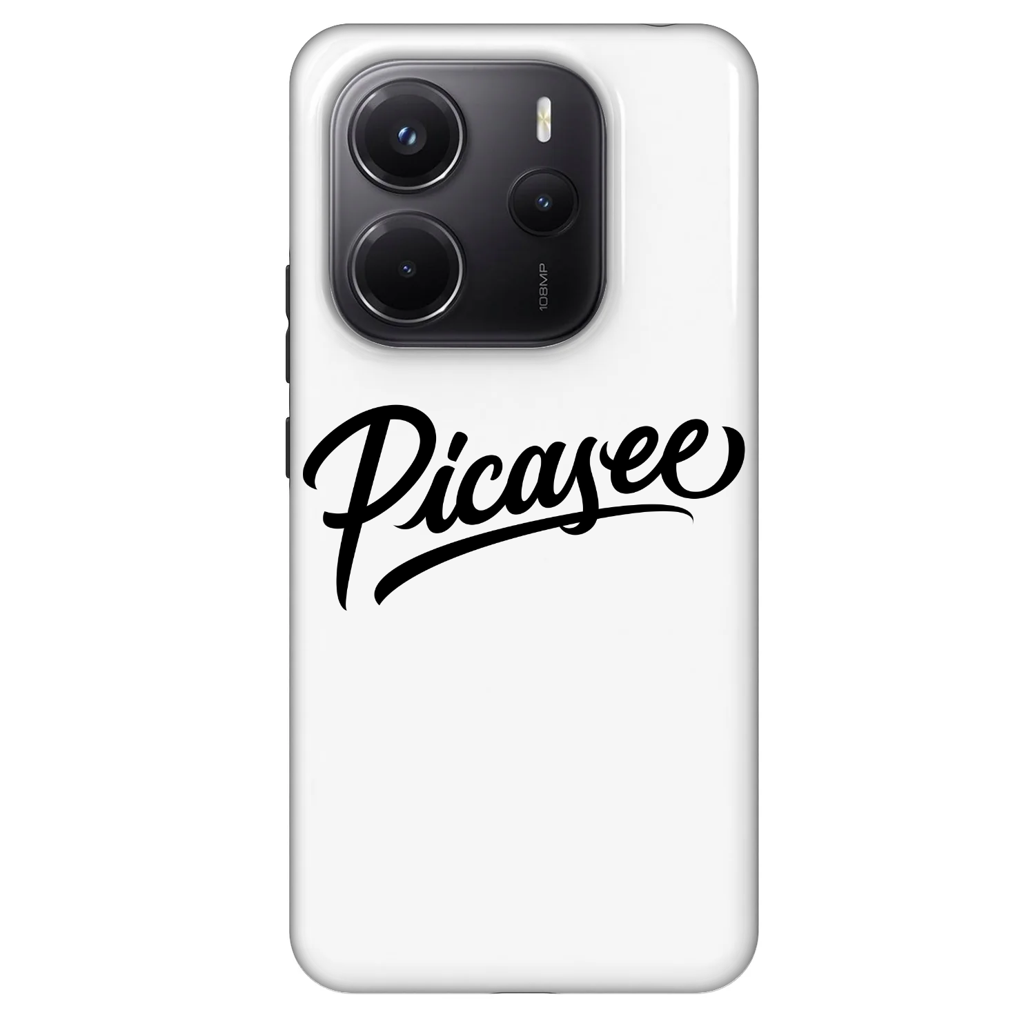 Picasee Fashion Case für Xiaomi Redmi Note 14 5G - Picasee - old logo - black