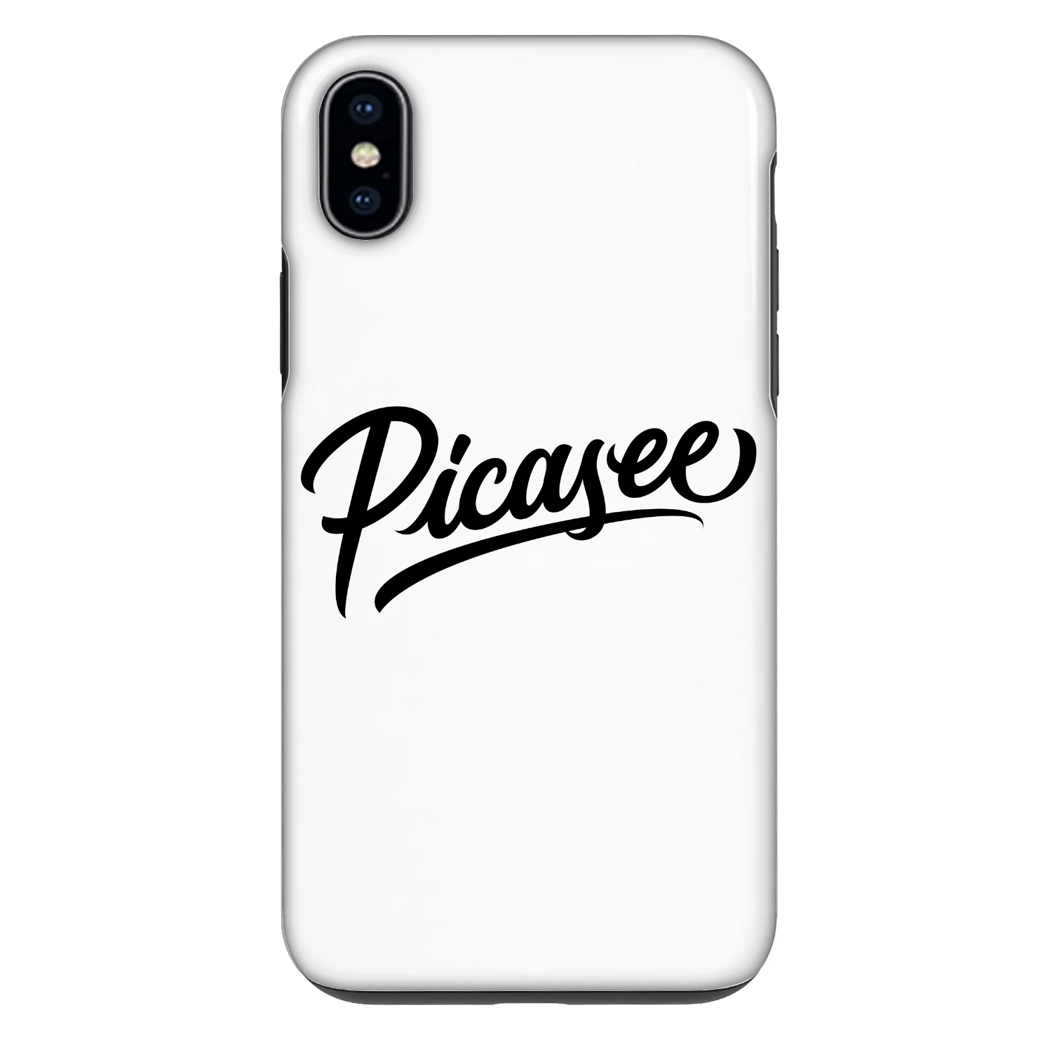 Picasee Fashion Case für Apple iPhone XS Max - Picasee - old logo - black