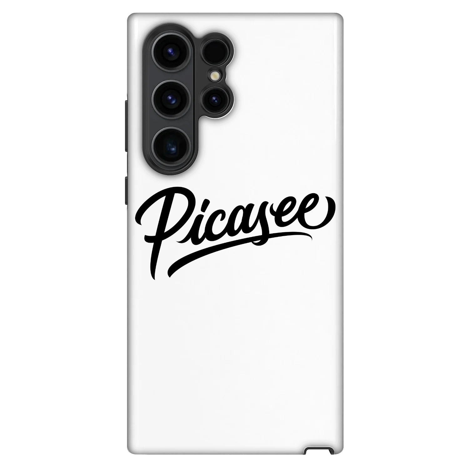 Picasee Fashion Case für Samsung Galaxy S23 Ultra 5G - Picasee - old logo - black