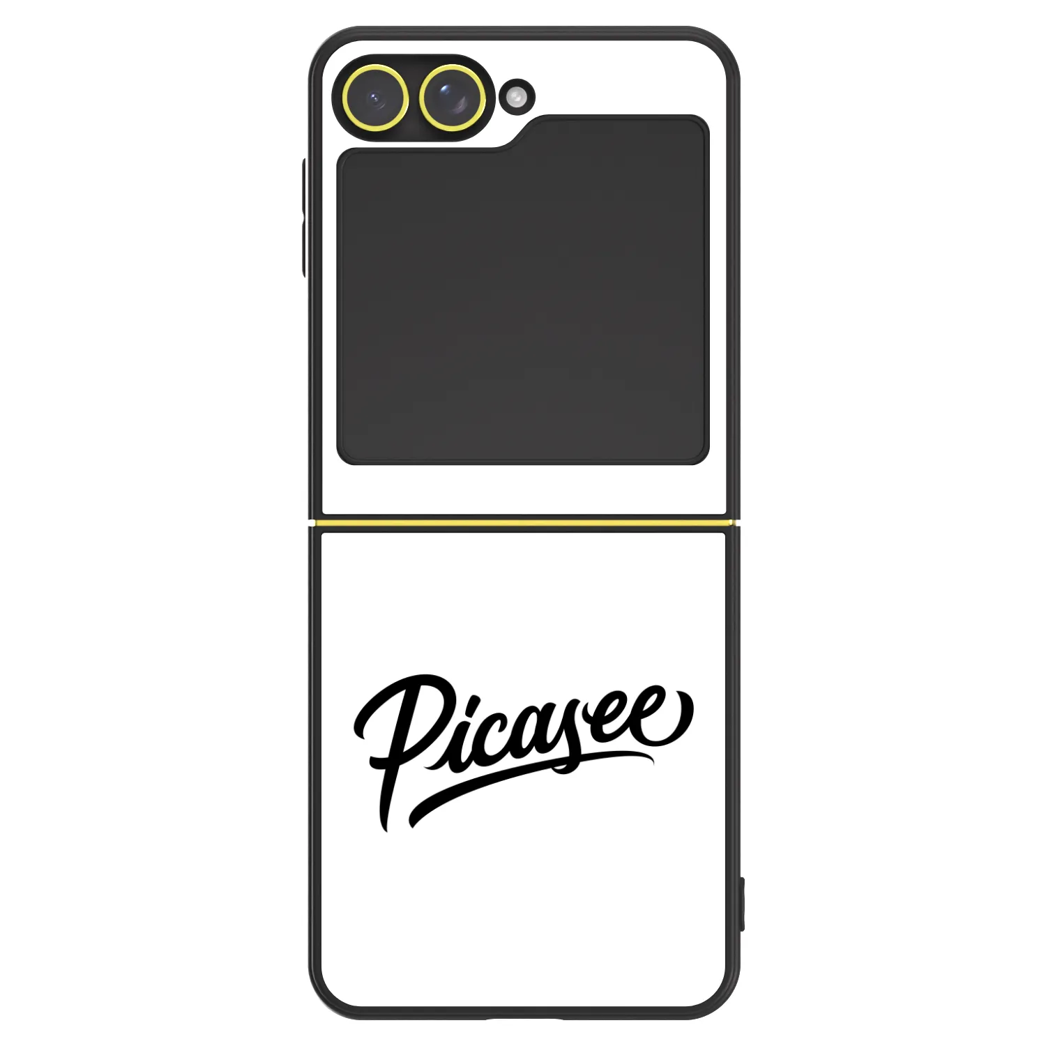 Picasee ULTIMATE CASE für Samsung Galaxy Z Flip7 FE 5G - Picasee - old logo - black