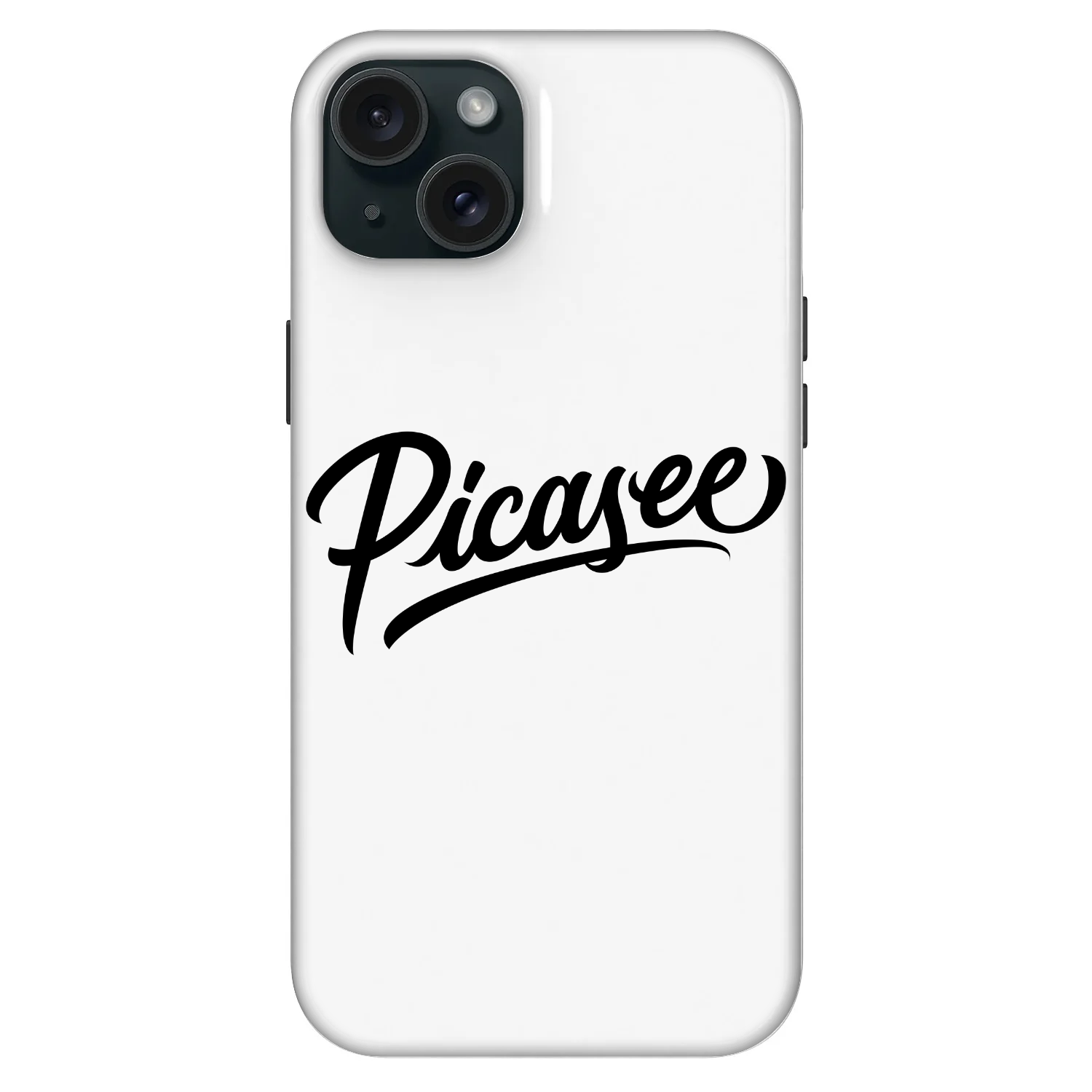 Picasee Fashion Case MagSafe für Apple iPhone 15 Plus - Picasee - old logo - black