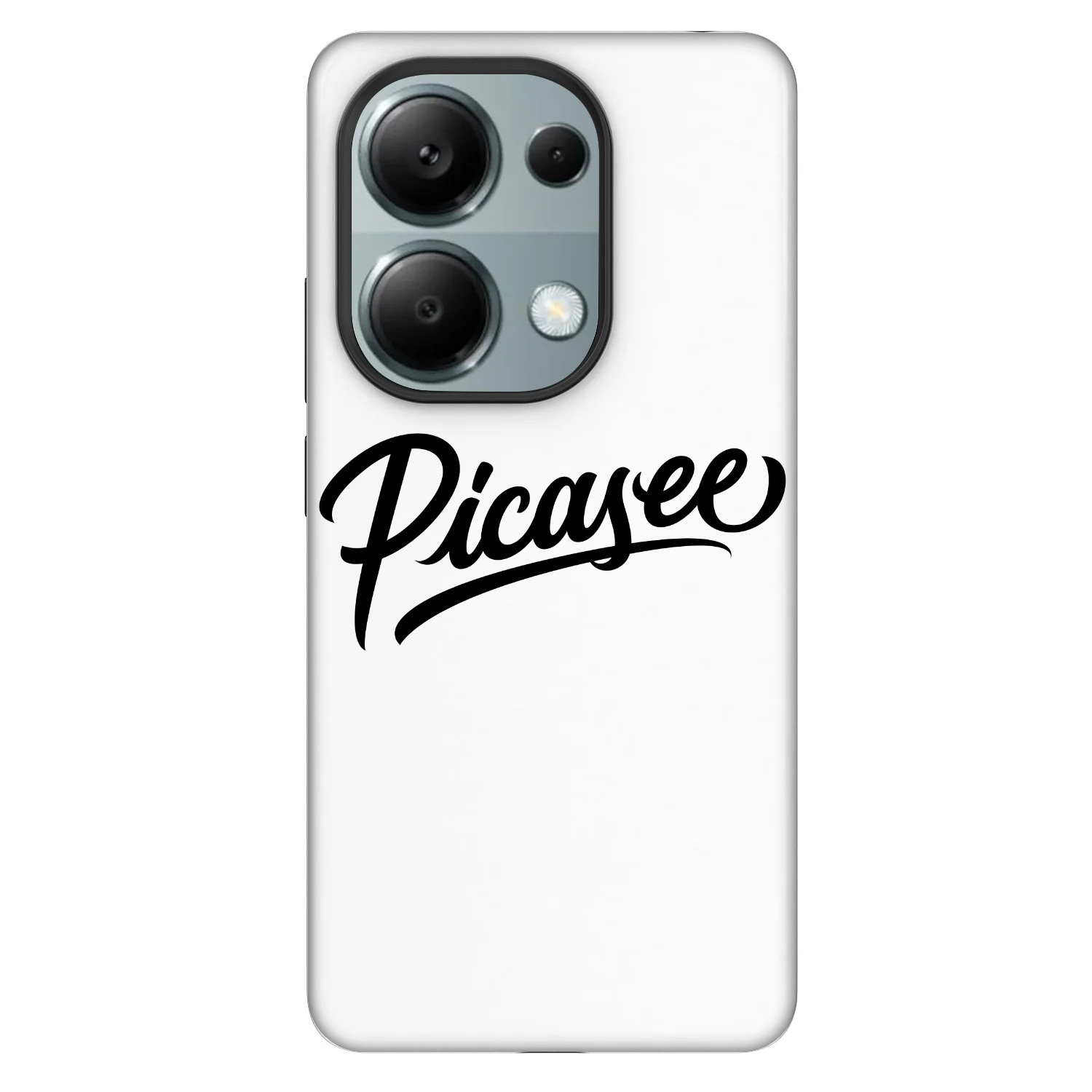 Picasee Fashion Case für Xiaomi Redmi Note 13 Pro 4G - Picasee - old logo - black