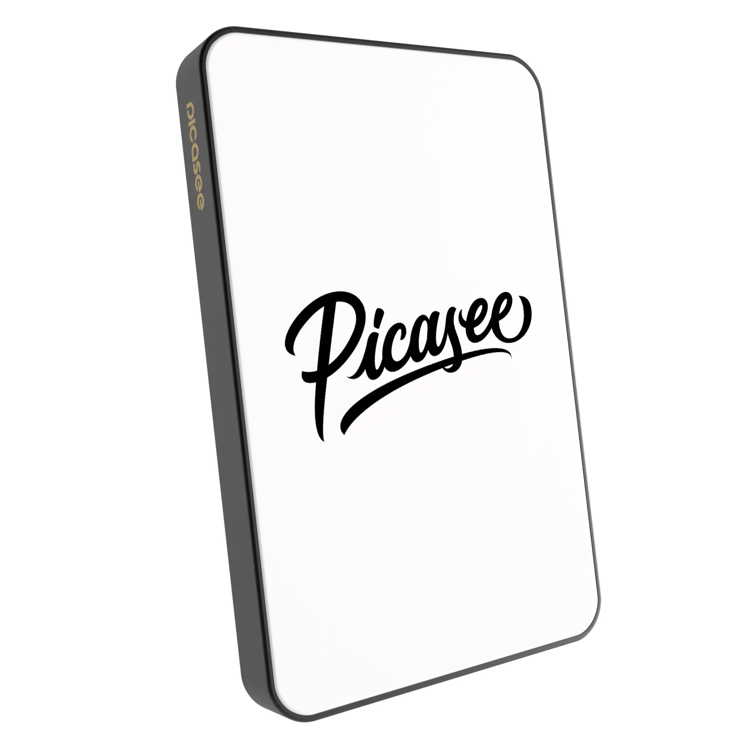 Picasee Powerbank mit MagSafe 5 000 mAh Grau - Picasee - old logo - black
