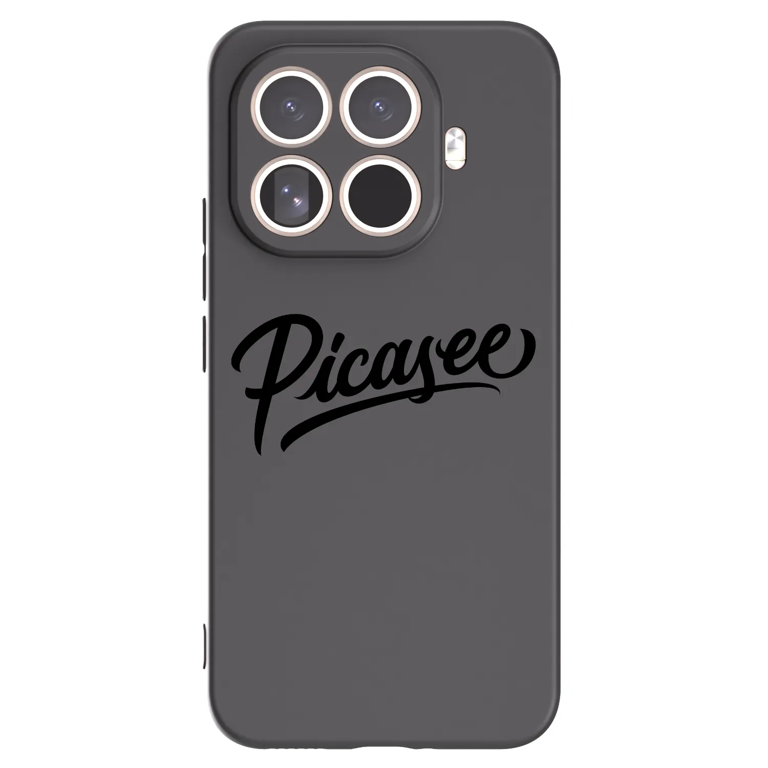 Picasee Xiaomi 15T Pro Hülle - Schwarzes Silikon - Picasee - old logo - black
