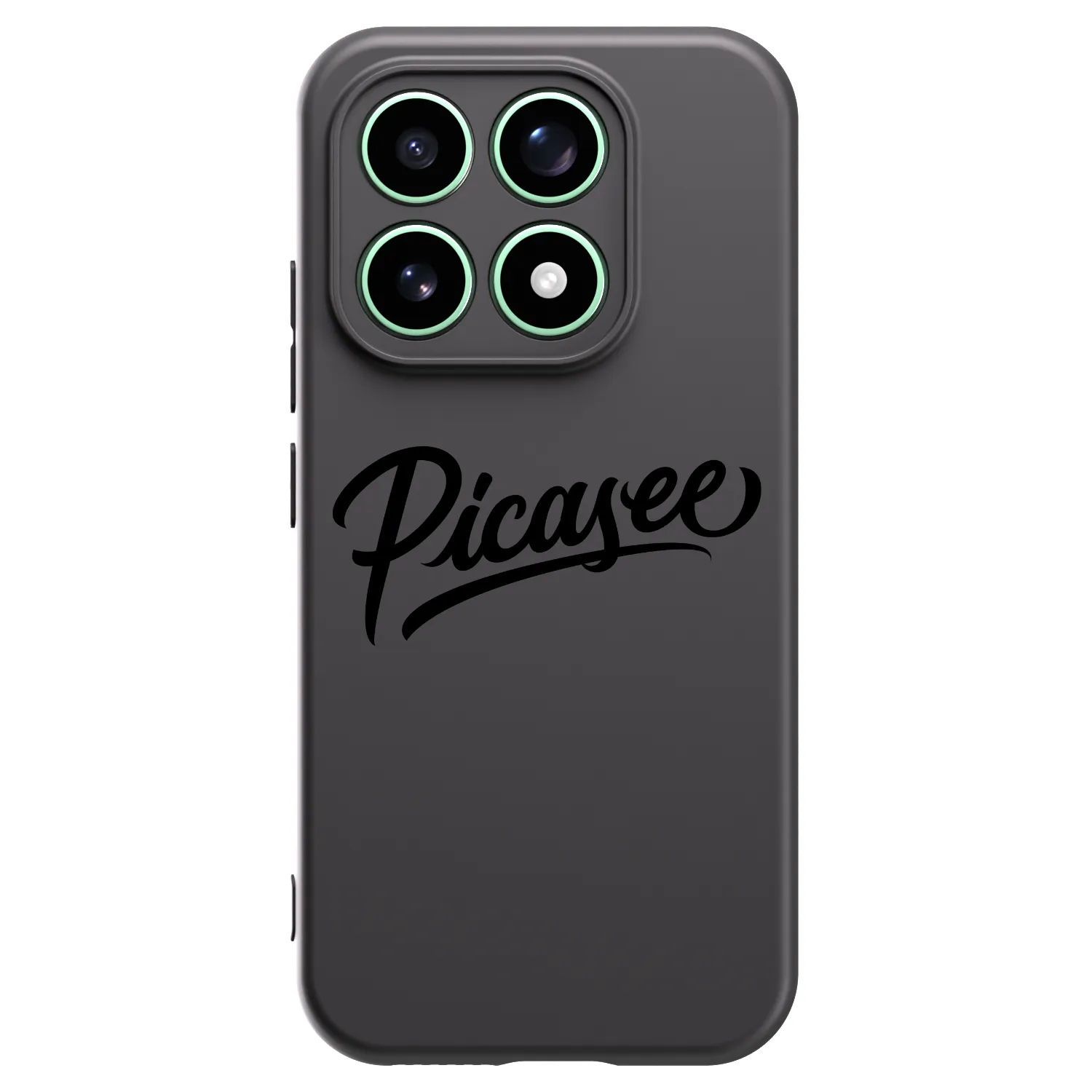 Picasee Xiaomi 17 Hülle - Schwarzes Silikon - Picasee - old logo - black