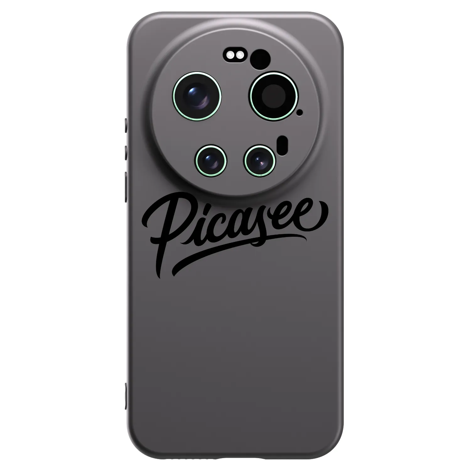 Picasee Xiaomi 17 Ultra Hülle - Schwarzes Silikon - Picasee - old logo - black