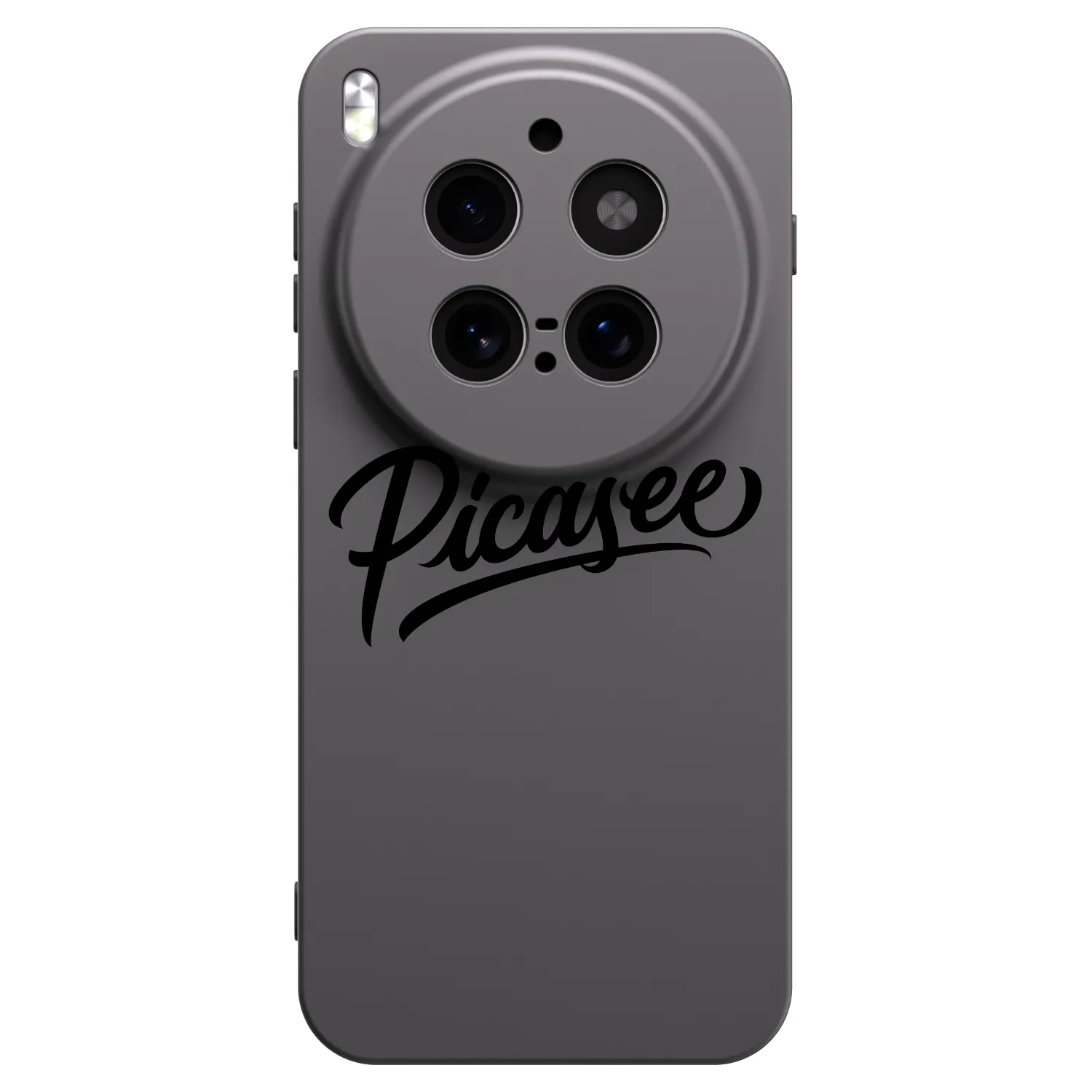 Picasee Vivo X300 Pro Hülle - Schwarzes Silikon - Picasee - old logo - black