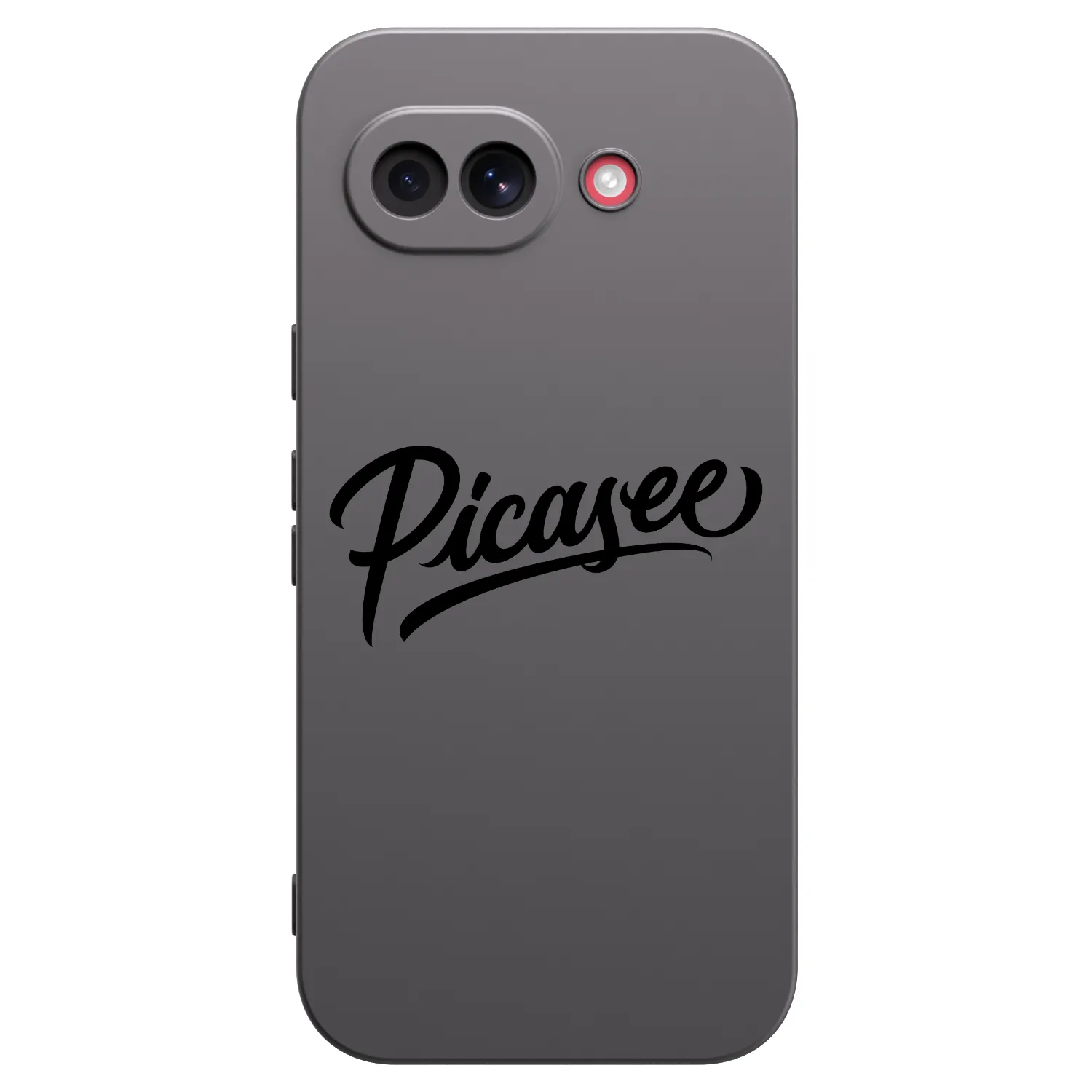 Picasee Google Pixel 10a Hülle - Schwarzes Silikon - Picasee - old logo - black