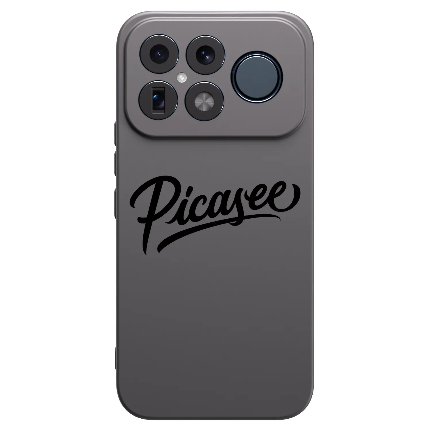Picasee Xiaomi Poco F8 Ultra Hülle - Schwarzes Silikon - Picasee - old logo - black
